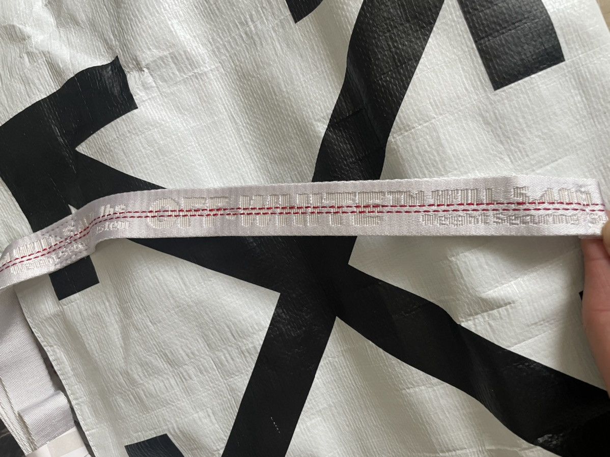 Off-White Brand NEW XL Super Limited Edition Runway Logo Tote Bag Size ONE SIZE - 24 Thumbnail
