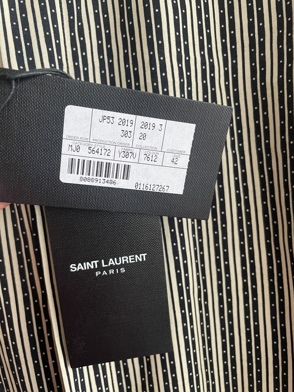 Saint Laurent Paris × Yves Saint Laurent Saint Laurent Super Runway Shirt Limited Edition Rare Size US XL / EU 56 / 4 - 15 Thumbnail