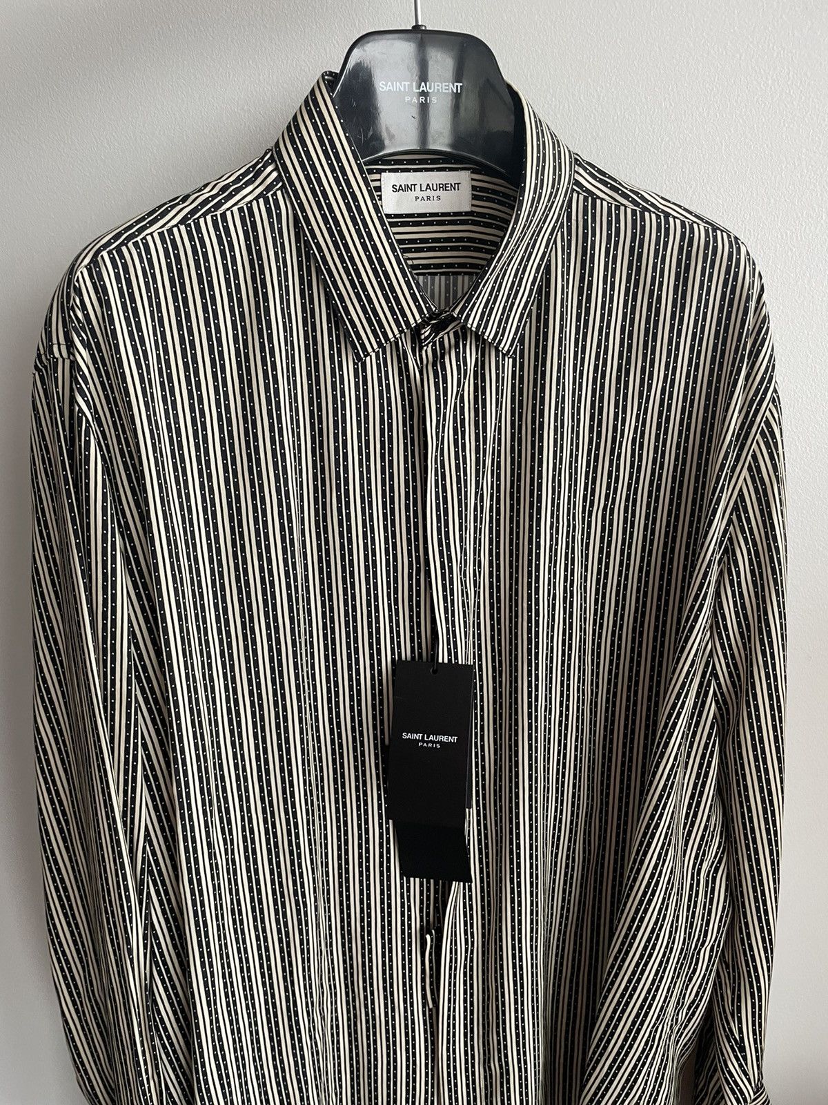 Saint Laurent Paris × Yves Saint Laurent Saint Laurent Super Runway Shirt Limited Edition Rare Size US XL / EU 56 / 4 - 5 Thumbnail