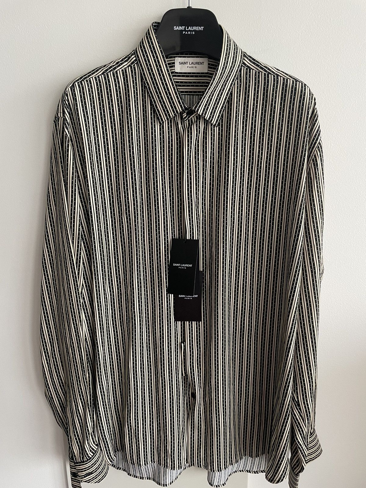 Saint Laurent Paris × Yves Saint Laurent Saint Laurent Super Runway Shirt Limited Edition Rare Size US XL / EU 56 / 4 - 2 Thumbnail