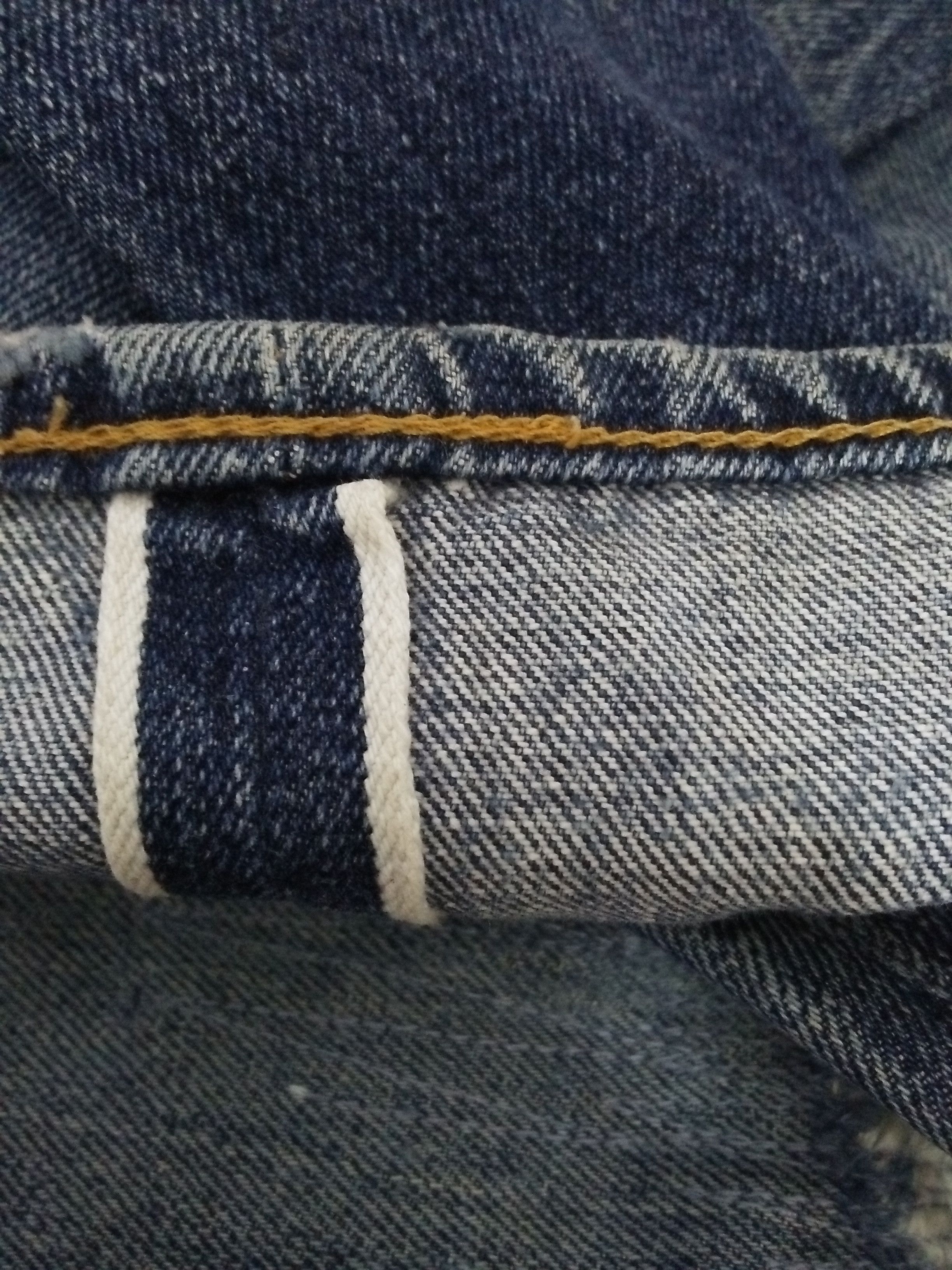 Levi's 90s LEVIS 501XX DENIM SELVEDGE 555 USA BIG 'E' (B132) Size US 29 - 15 Thumbnail
