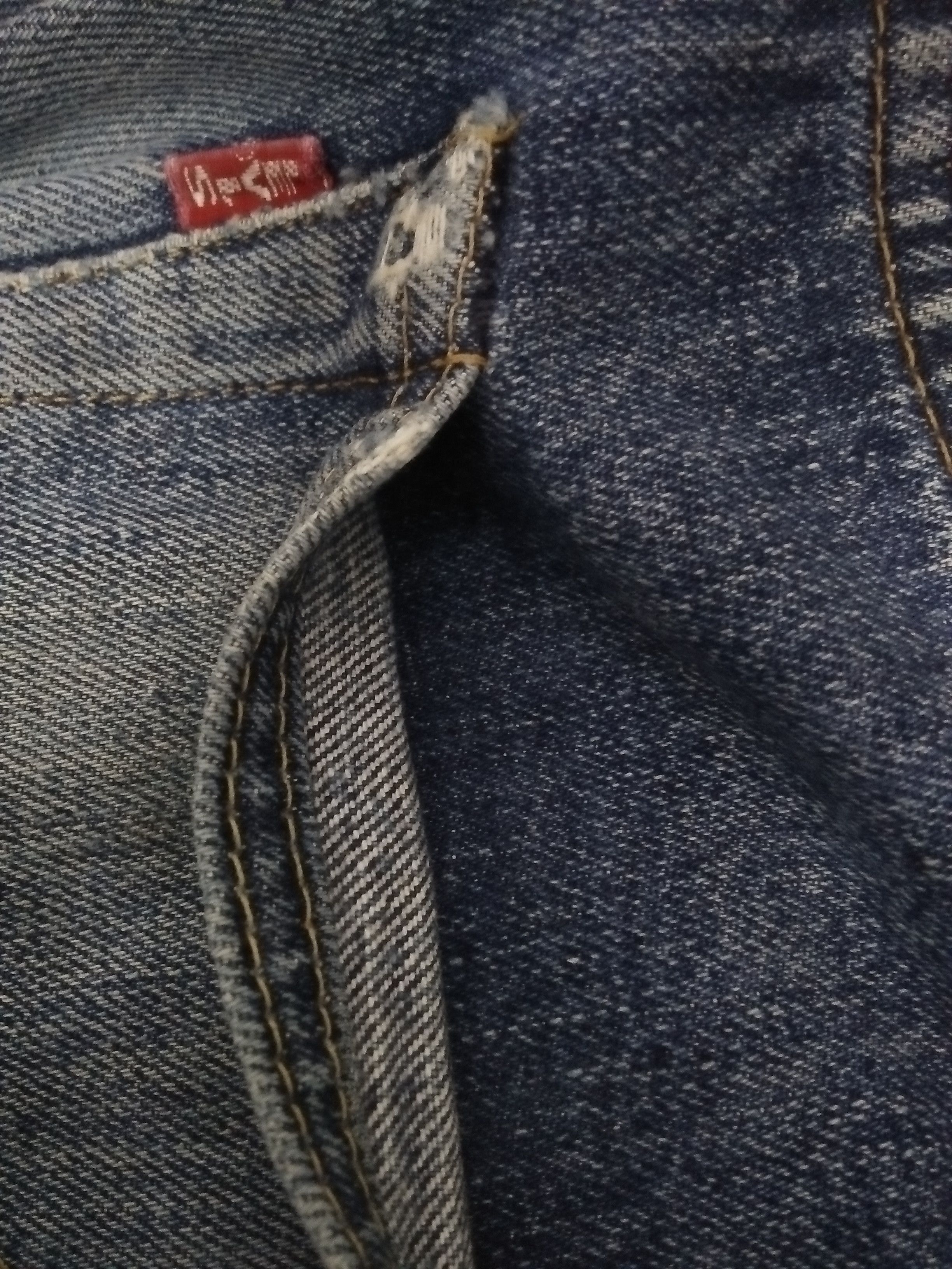 LEVI’S 90's 501XX 555 selvedge denim LEVI'S / 90's 501XX 555 selvedge denim