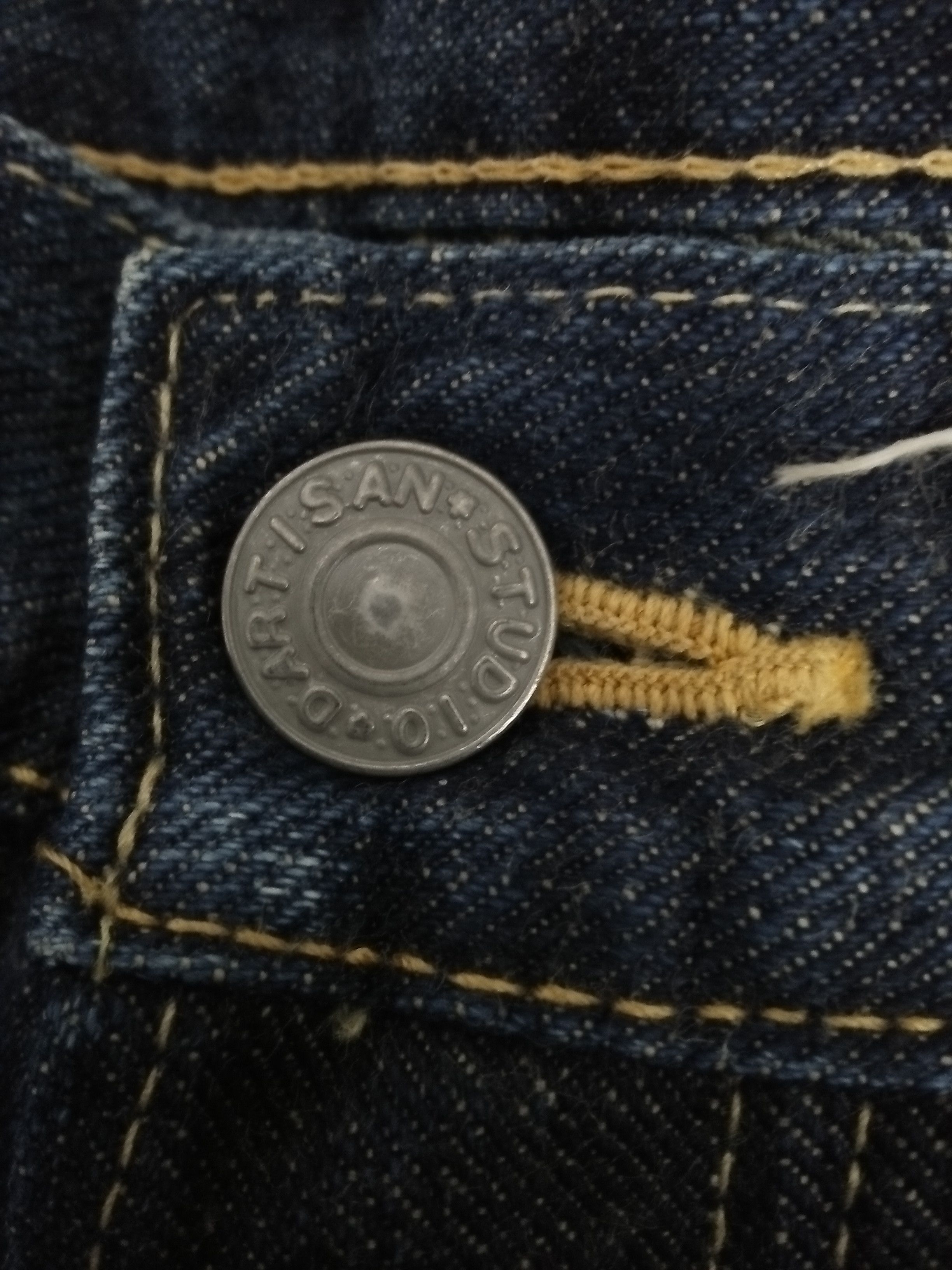 Studio D'Artisan VTG STUDIO D'ARTISAN JAPAN SELVEDGE DENIM (B133) W30 Size US 30 / EU 46 - 5 Thumbnail