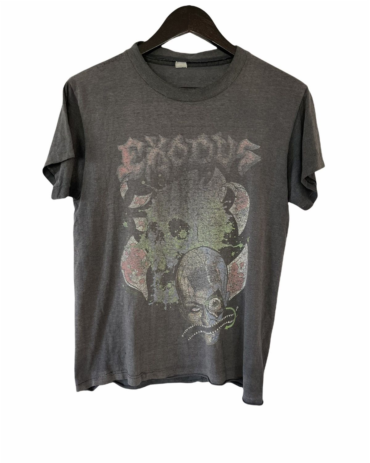 T-shirt homme EXODUS CRACHANT IMAGE D'UN HOMME EN ENFER S-5XL NI554