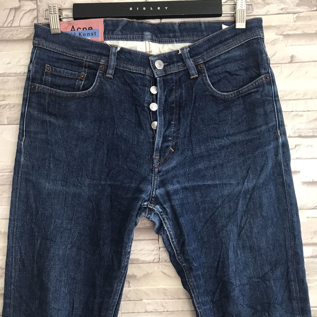 Acne Studios Acne Studios Denim River Indigo 300176-145 Size US 31 - 4 Thumbnail