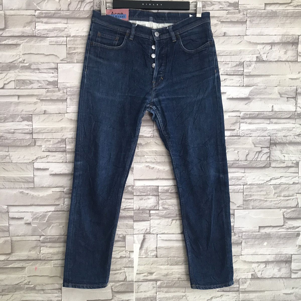 Acne Studios Acne Studios Denim River Indigo 300176-145 Size US 31 - 3 Thumbnail