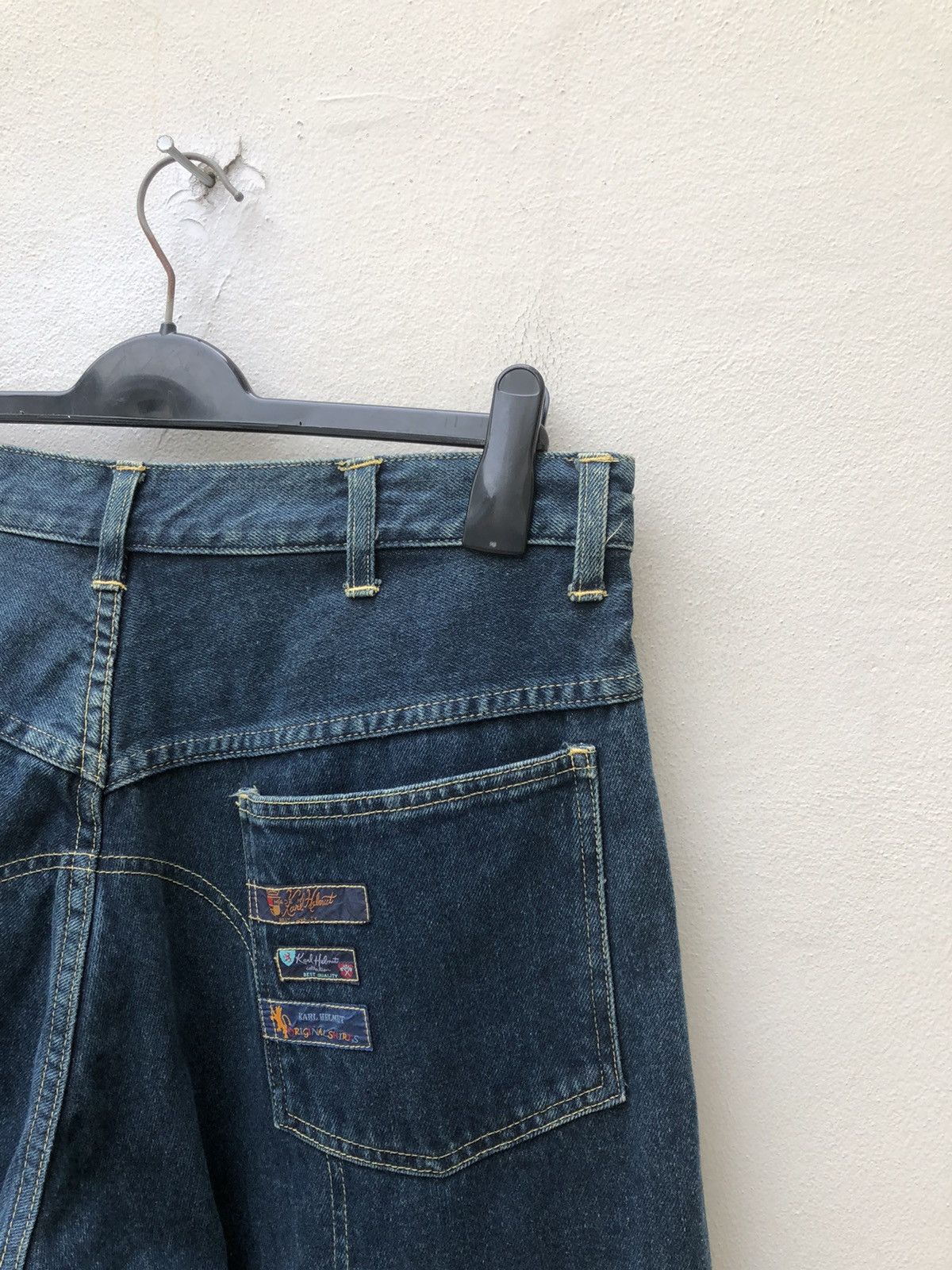 Karl Helmut Karl Helmut Patches Denim Size US 33 - 9 Thumbnail