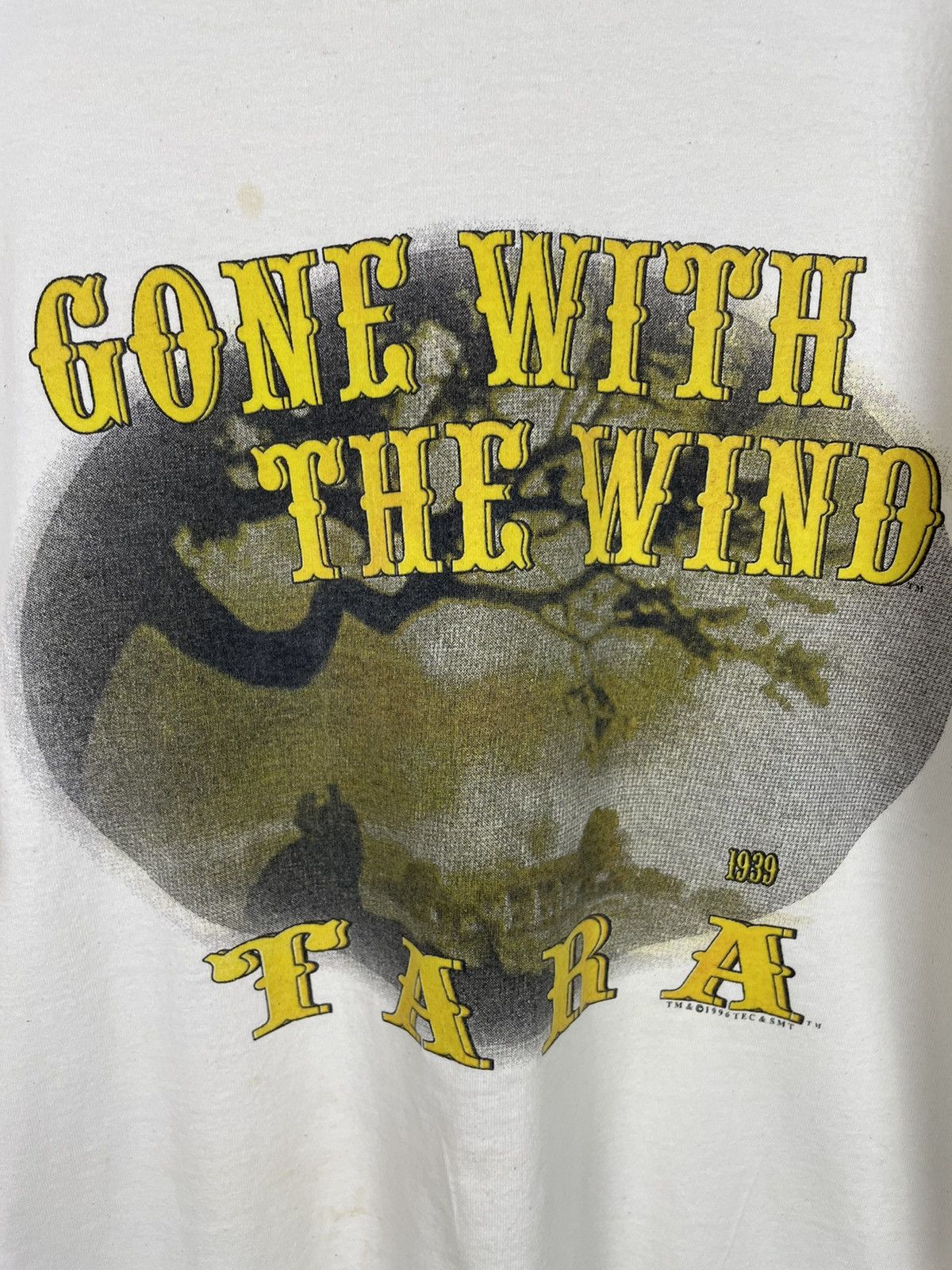 Vintage 90s Gone With The Wind Tara 1996 | Collectible Movie Tee Size US L / EU 52-54 / 3 - 6 Thumbnail