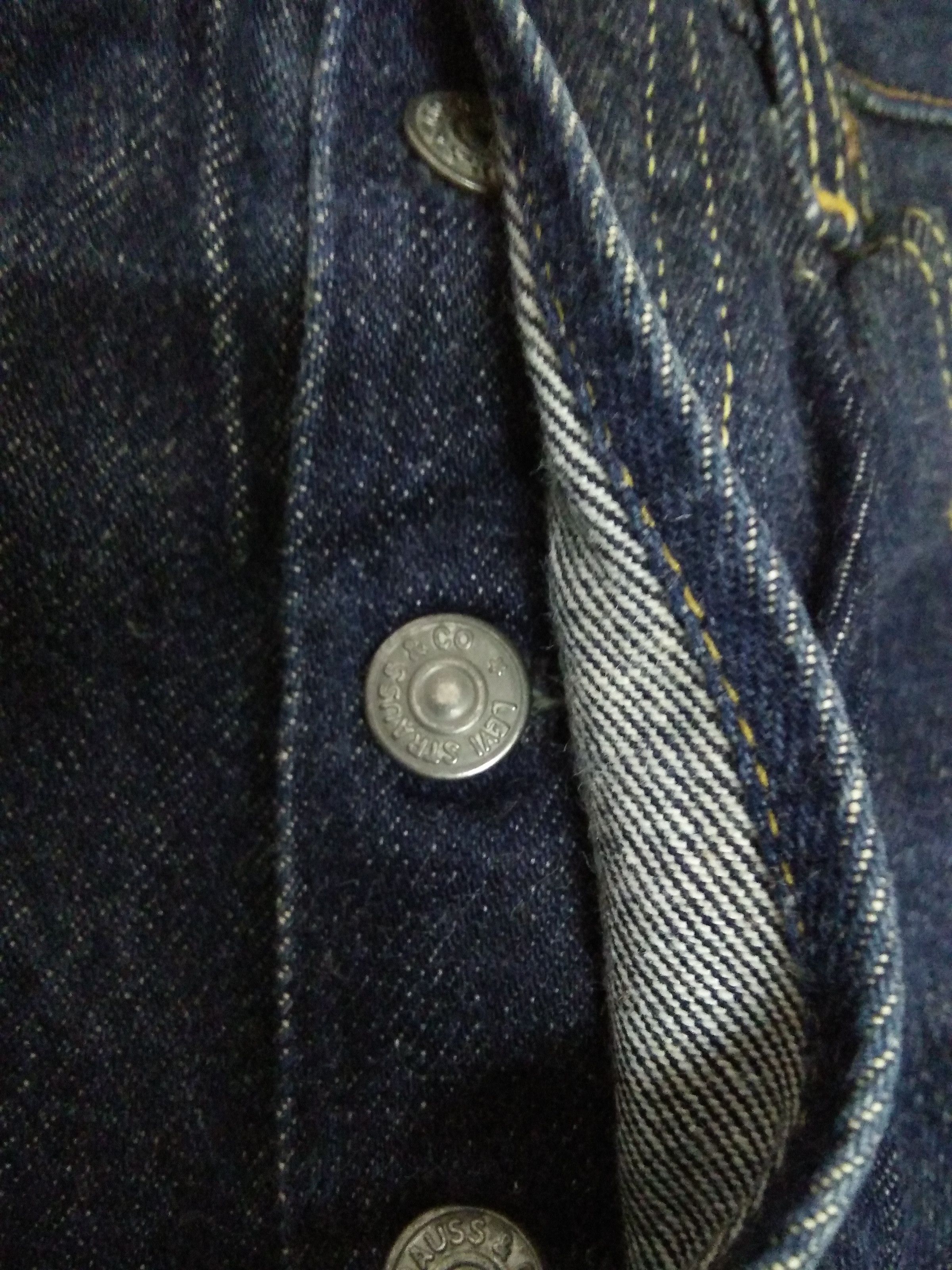Levi's × Vintage LEVIS 501 JEANS SELVEDGE SINGLE R BUTTON 524 (527) Size US 30 / EU 46 - 5 Thumbnail