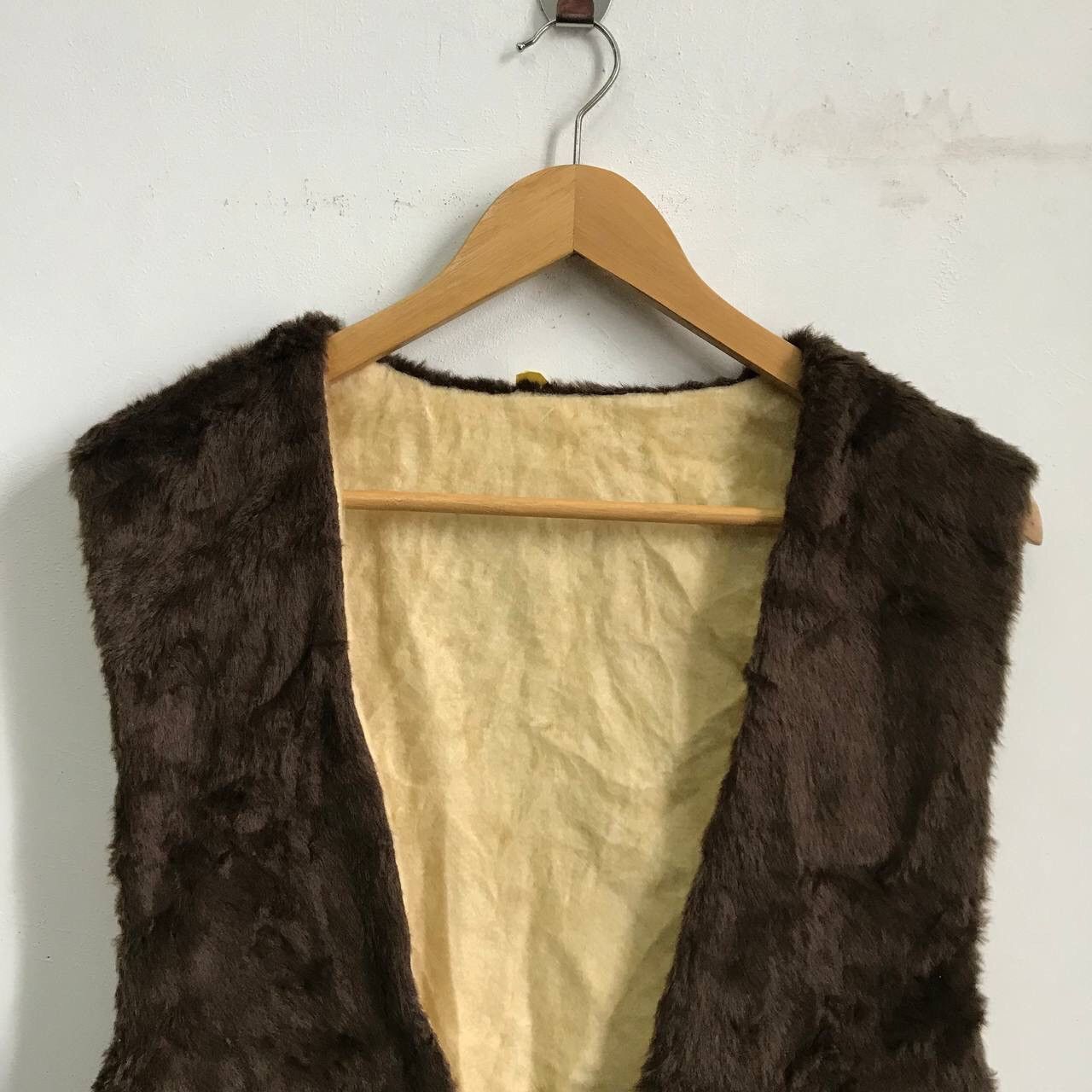 Vintage Vest Sherpa Size US M / EU 48-50 / 2 - 2 Thumbnail