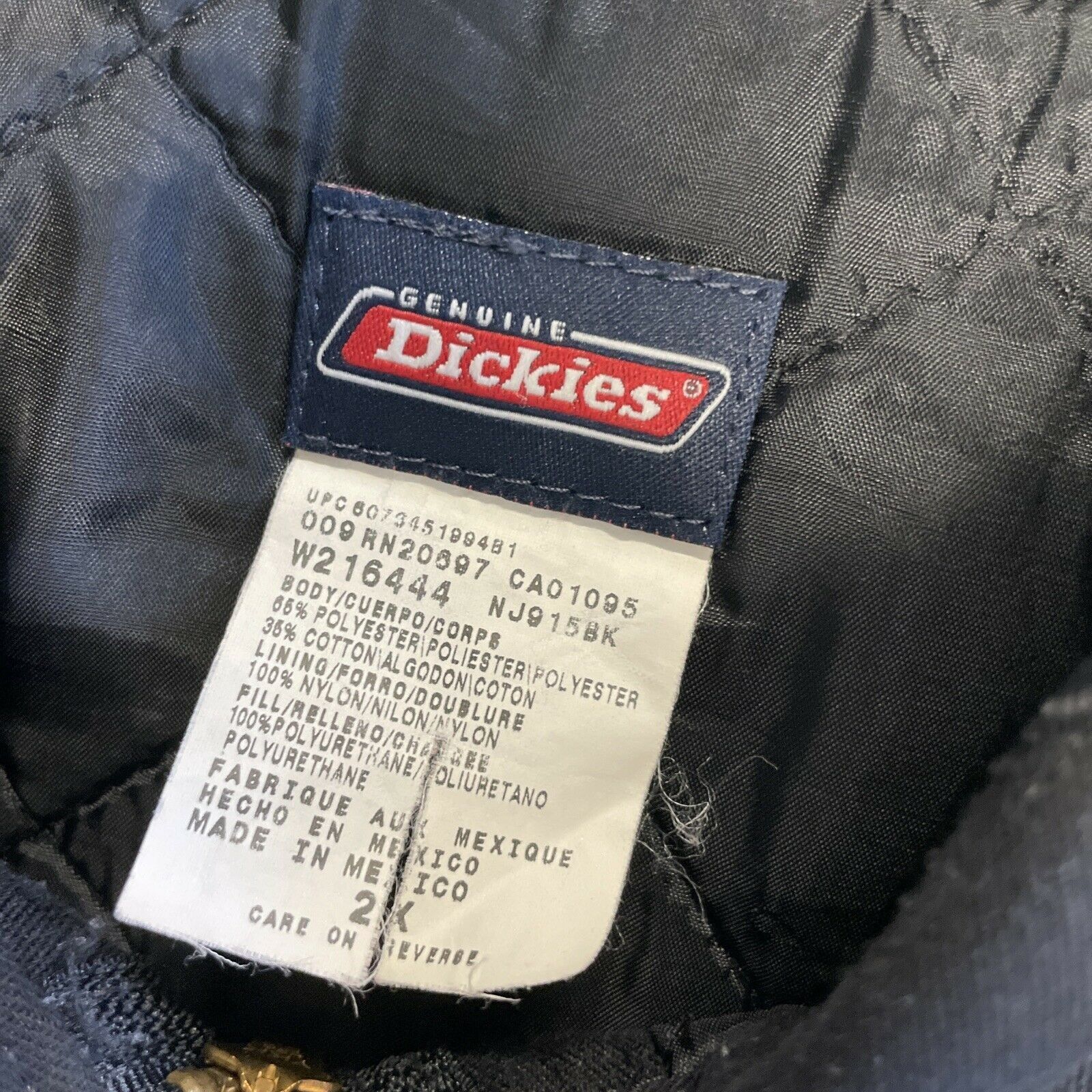 Dickies Dickies Workwear Jacket Black Zip Up 2XL Size US XXL / EU 58 / 5 - 5 Thumbnail