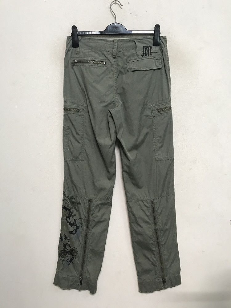 Juicy Couture Jeans Juicy Couture Embroidery Leg Zip Hem Parachute Trouser Pant Size US 30 / EU 46 - 8 Thumbnail
