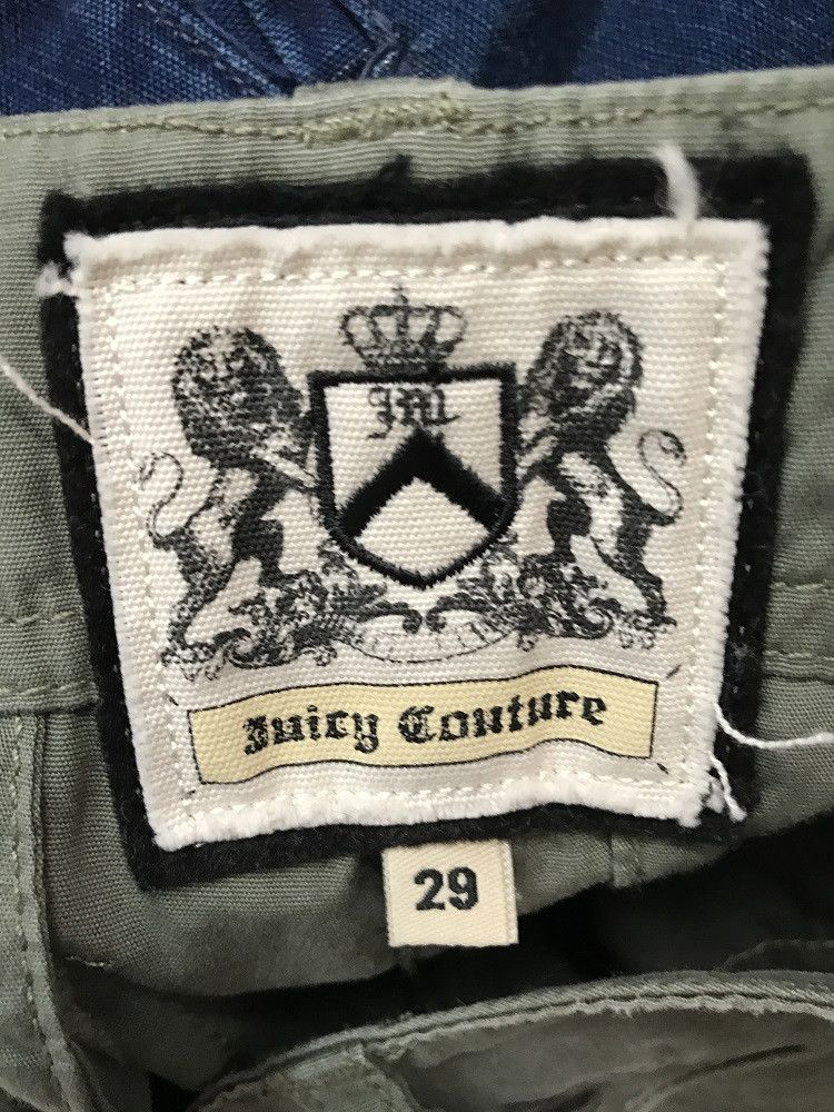 Juicy Couture Jeans Juicy Couture Embroidery Leg Zip Hem Parachute Trouser Pant Size US 30 / EU 46 - 22 Thumbnail