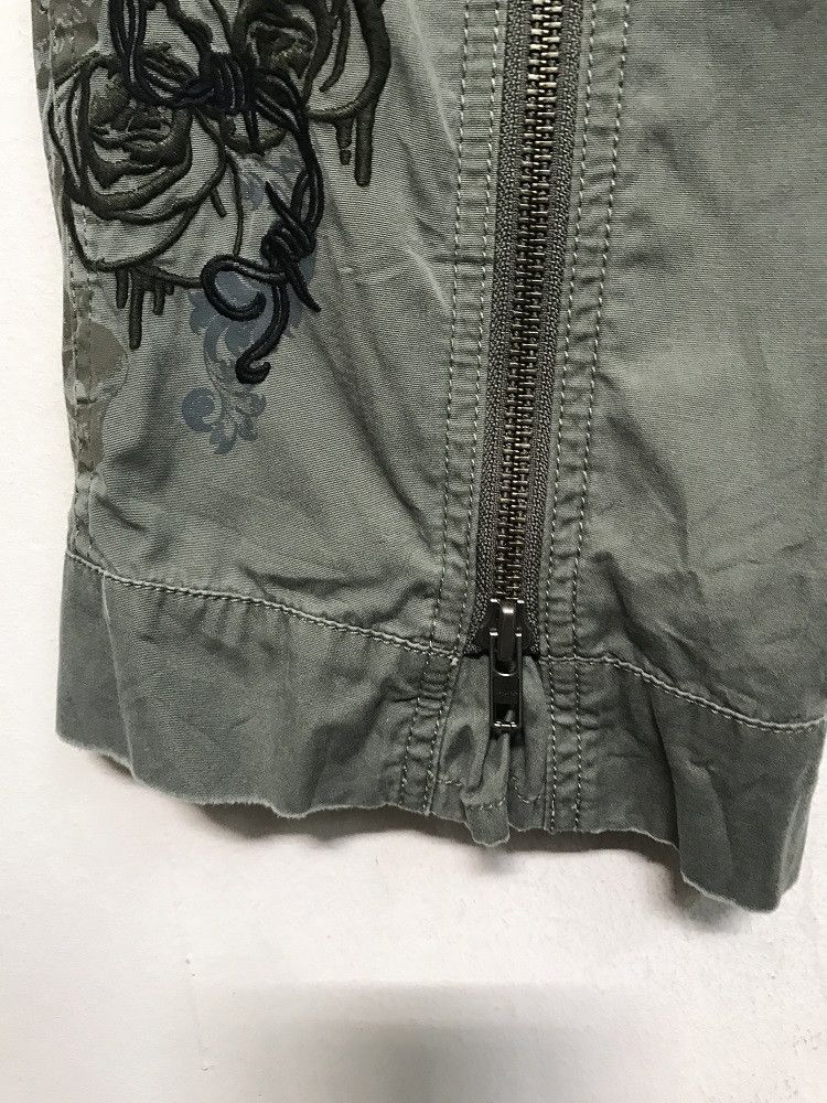 Juicy Couture Jeans Juicy Couture Embroidery Leg Zip Hem Parachute Trouser Pant Size US 30 / EU 46 - 14 Thumbnail
