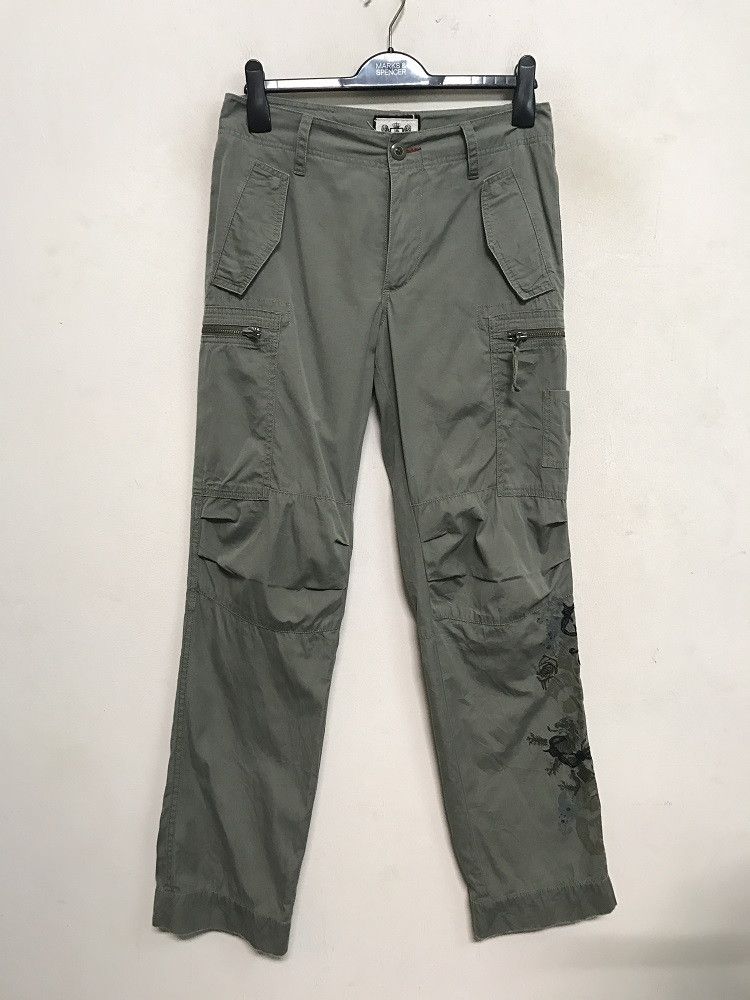 Juicy Couture Jeans Juicy Couture Embroidery Leg Zip Hem Parachute Trouser Pant Size US 30 / EU 46 - 1 Thumbnail