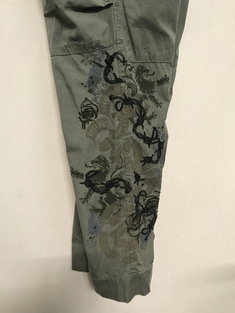 Juicy Couture Jeans Juicy Couture Embroidery Leg Zip Hem Parachute Trouser Pant Size US 30 / EU 46 - 17 Thumbnail
