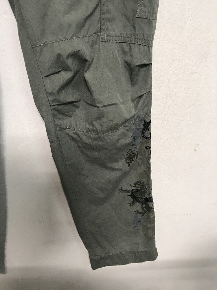 Juicy Couture Jeans Juicy Couture Embroidery Leg Zip Hem Parachute Trouser Pant Size US 30 / EU 46 - 4 Thumbnail