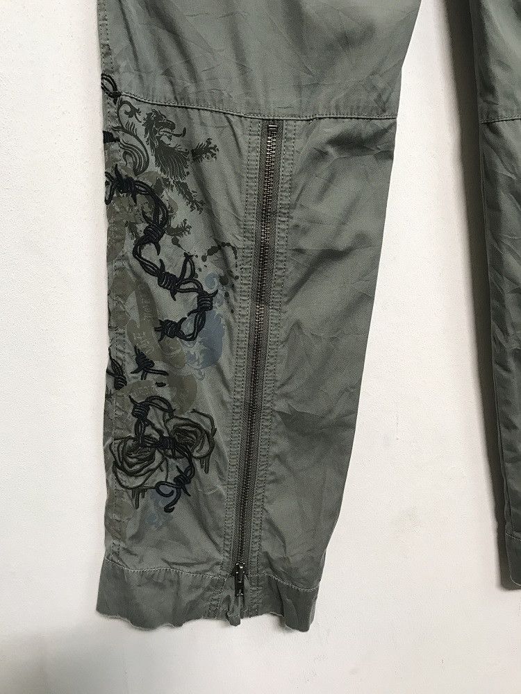 Juicy Couture Jeans Juicy Couture Embroidery Leg Zip Hem Parachute Trouser Pant Size US 30 / EU 46 - 11 Thumbnail