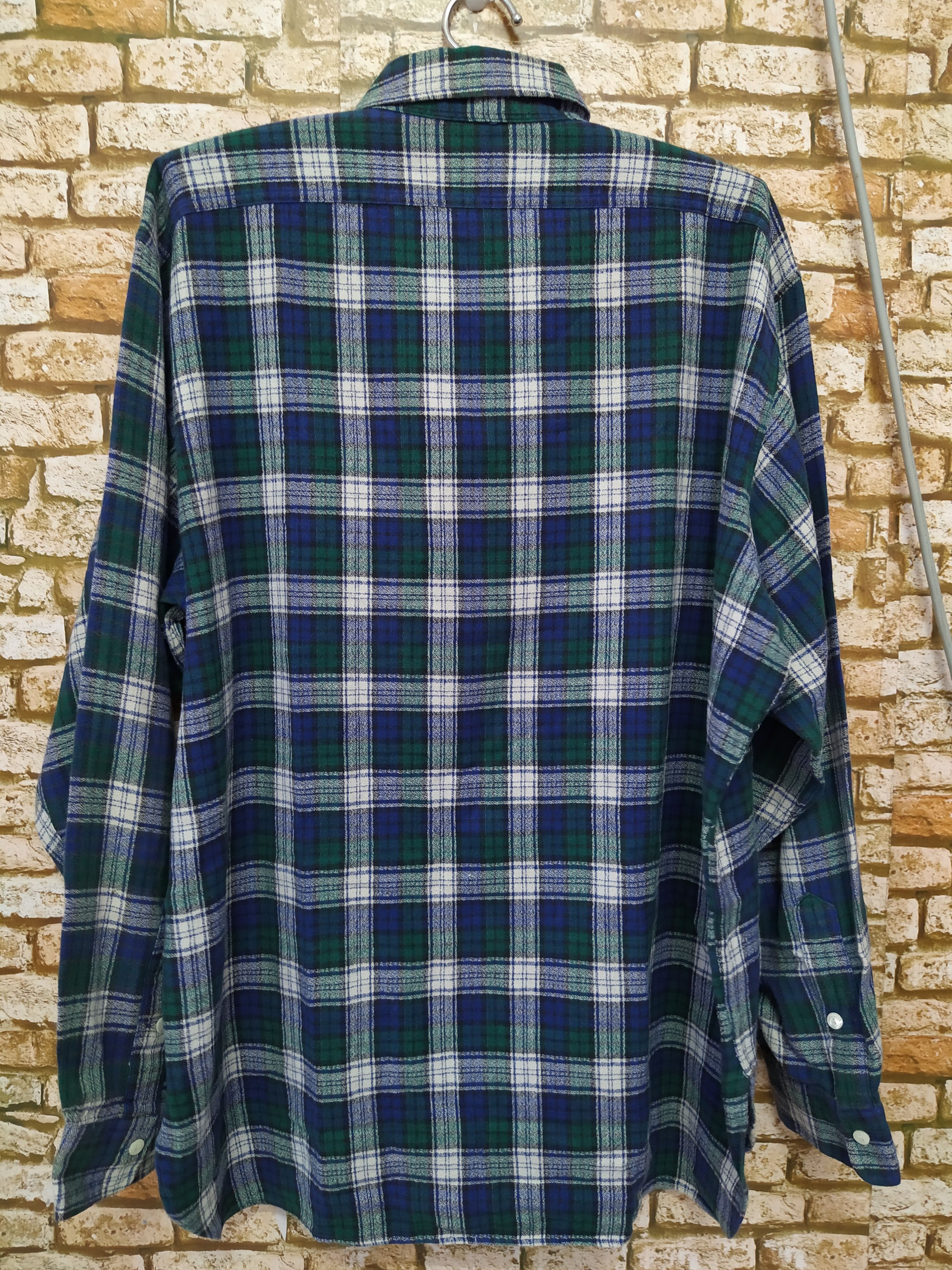 RRL Ralph Lauren VTG RRL POLO RALPH LAUREN DOUBLE RL OVER-SIZED SHIRT (B407) Size US L / EU 52-54 / 3 - 3 Thumbnail