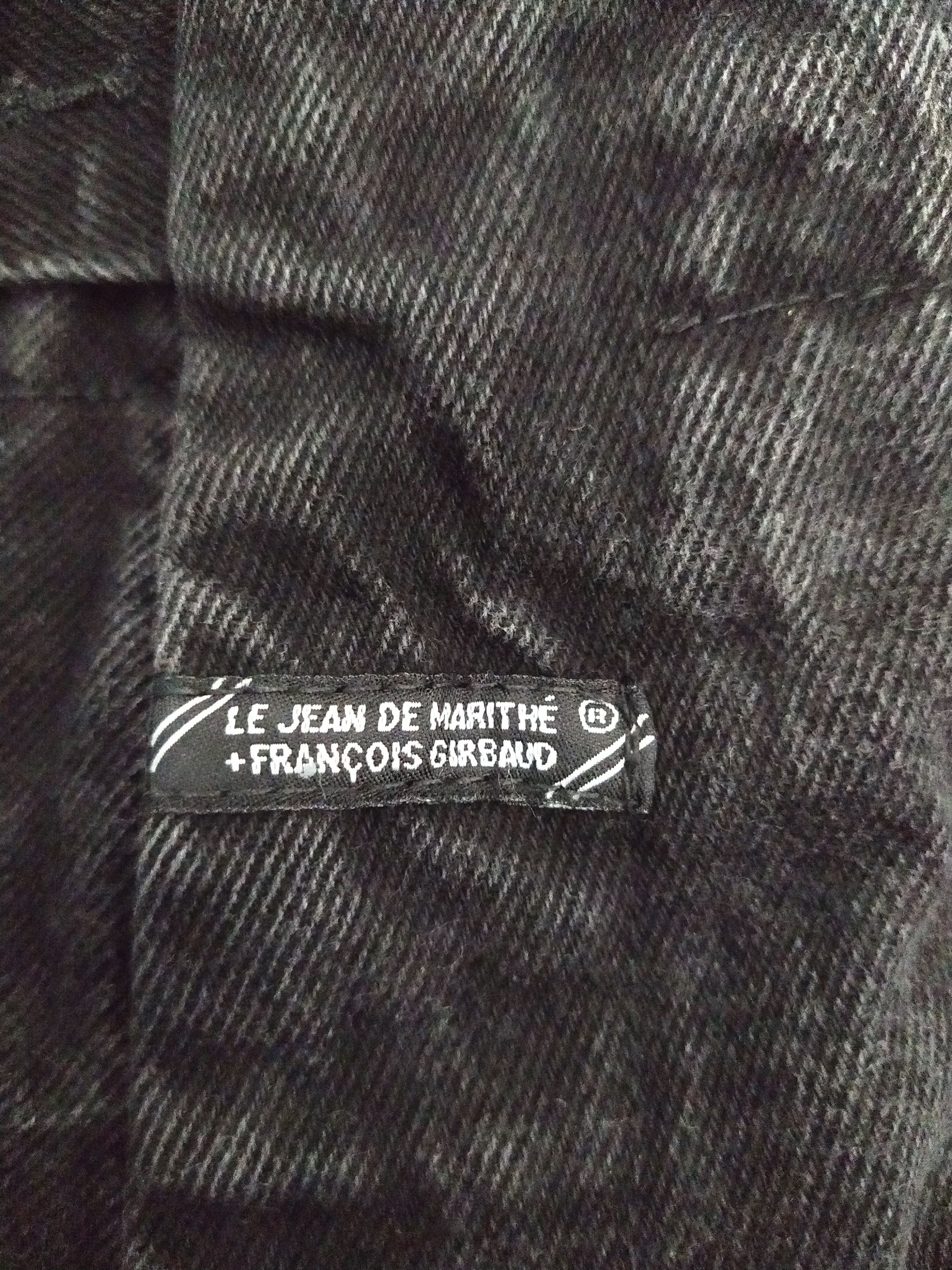 Marithe + Francois Girbaud 90s MARITHE FRANCOIS GIRBAUD STRAP DENIM (B502) Size US 35 - 7 Thumbnail