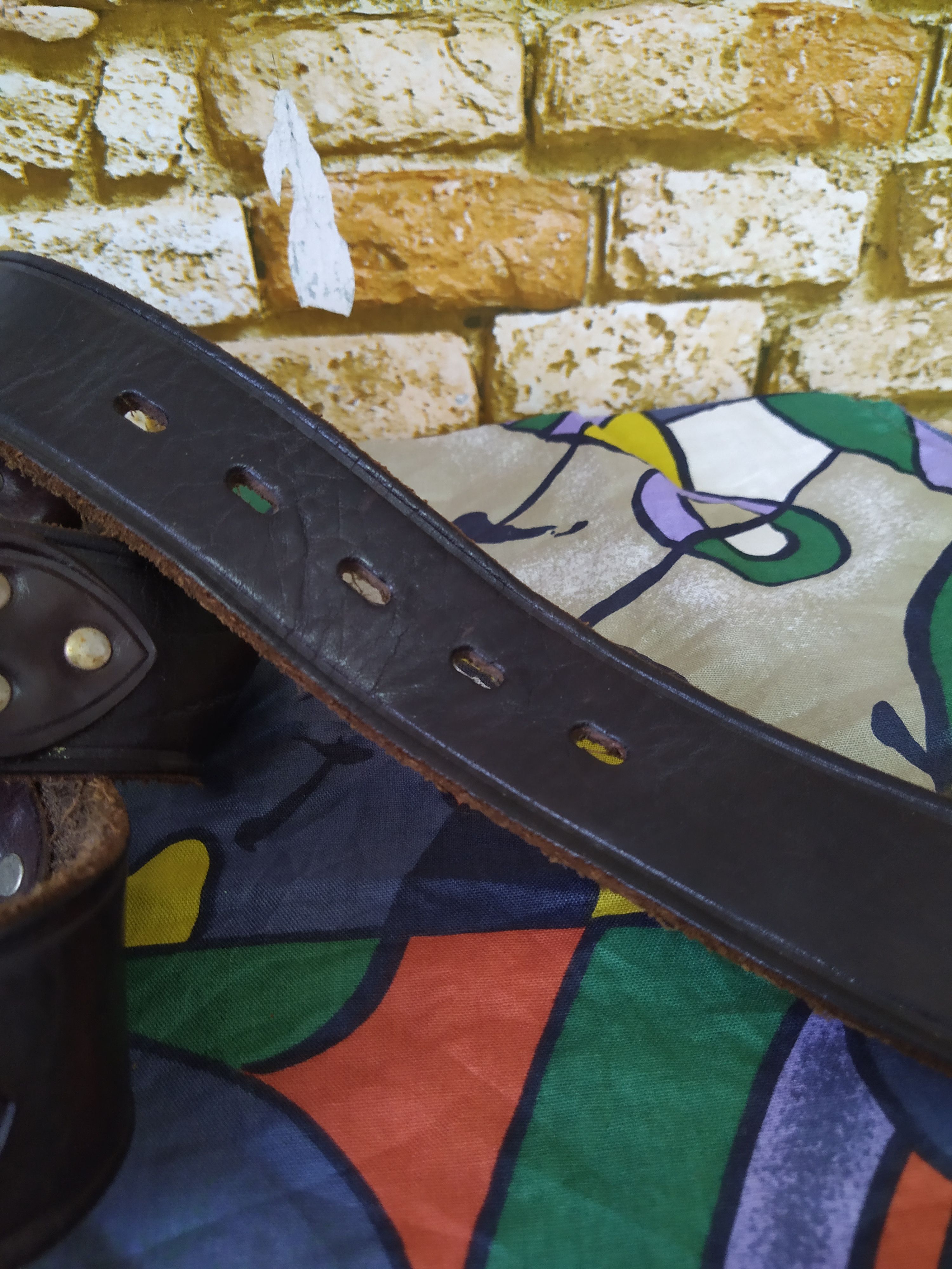 Japanese Brand × Leather RATTLETRAP JAPAN LEATHER BELT PUNK (C15) Size ONE SIZE - 4 Thumbnail