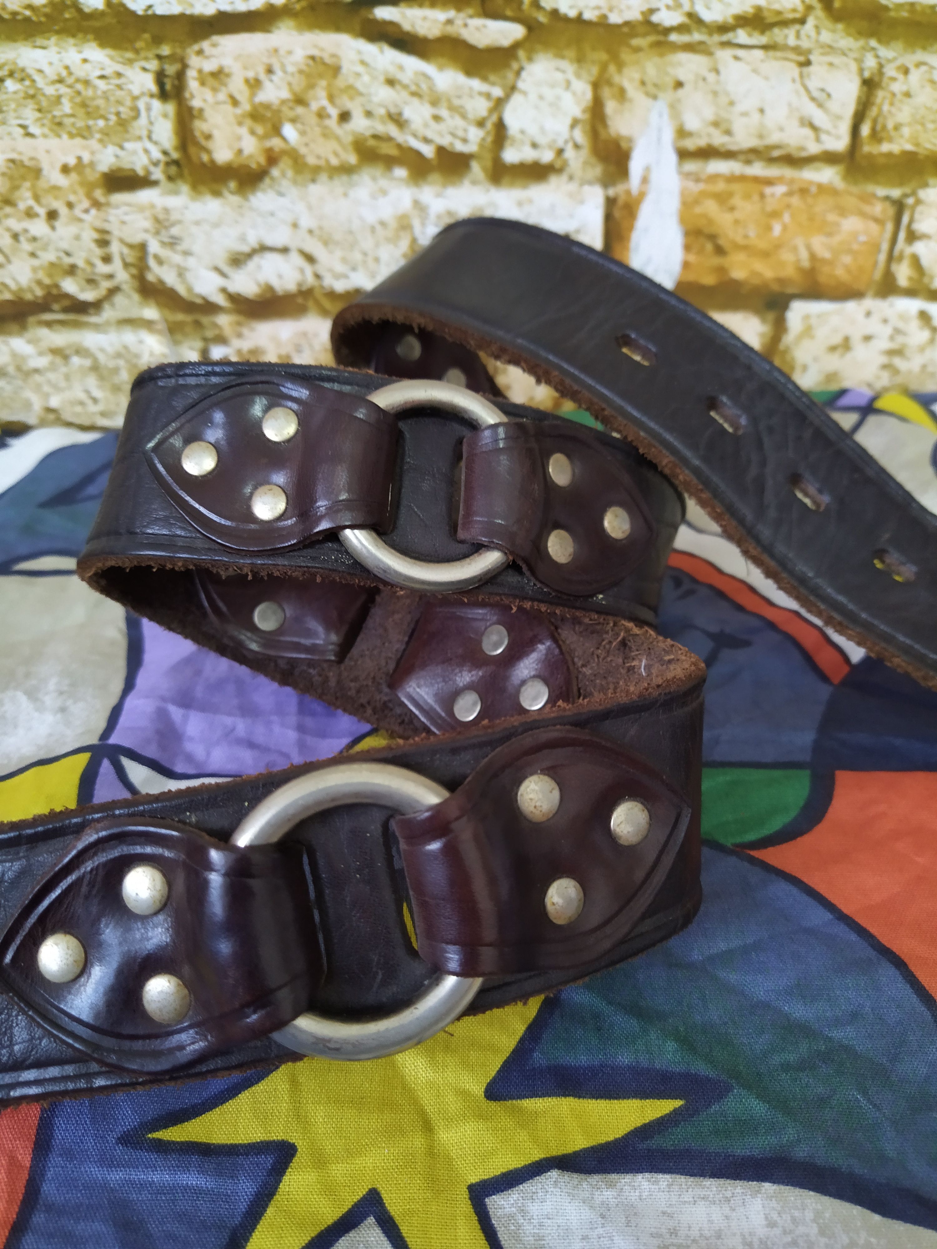 Japanese Brand × Leather RATTLETRAP JAPAN LEATHER BELT PUNK (C15) Size ONE SIZE - 3 Thumbnail