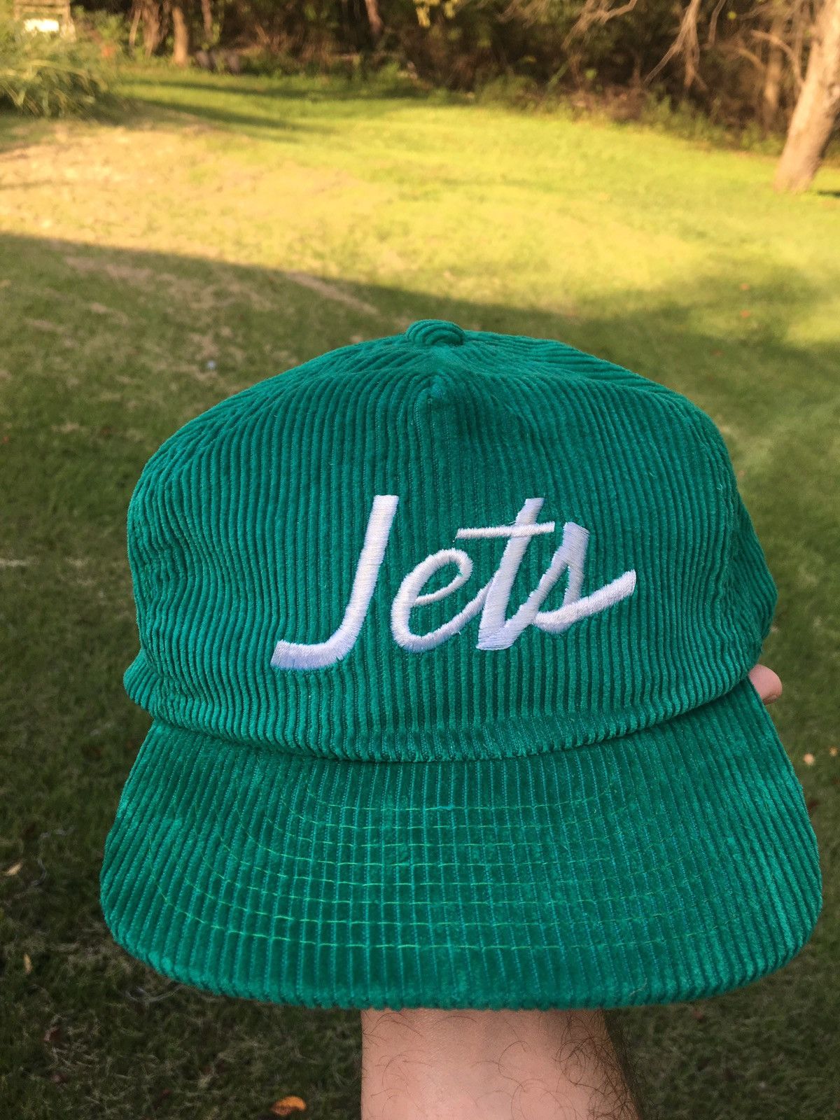 Vintage Vintage New York Jets Sports Specialties corduroy hat cord