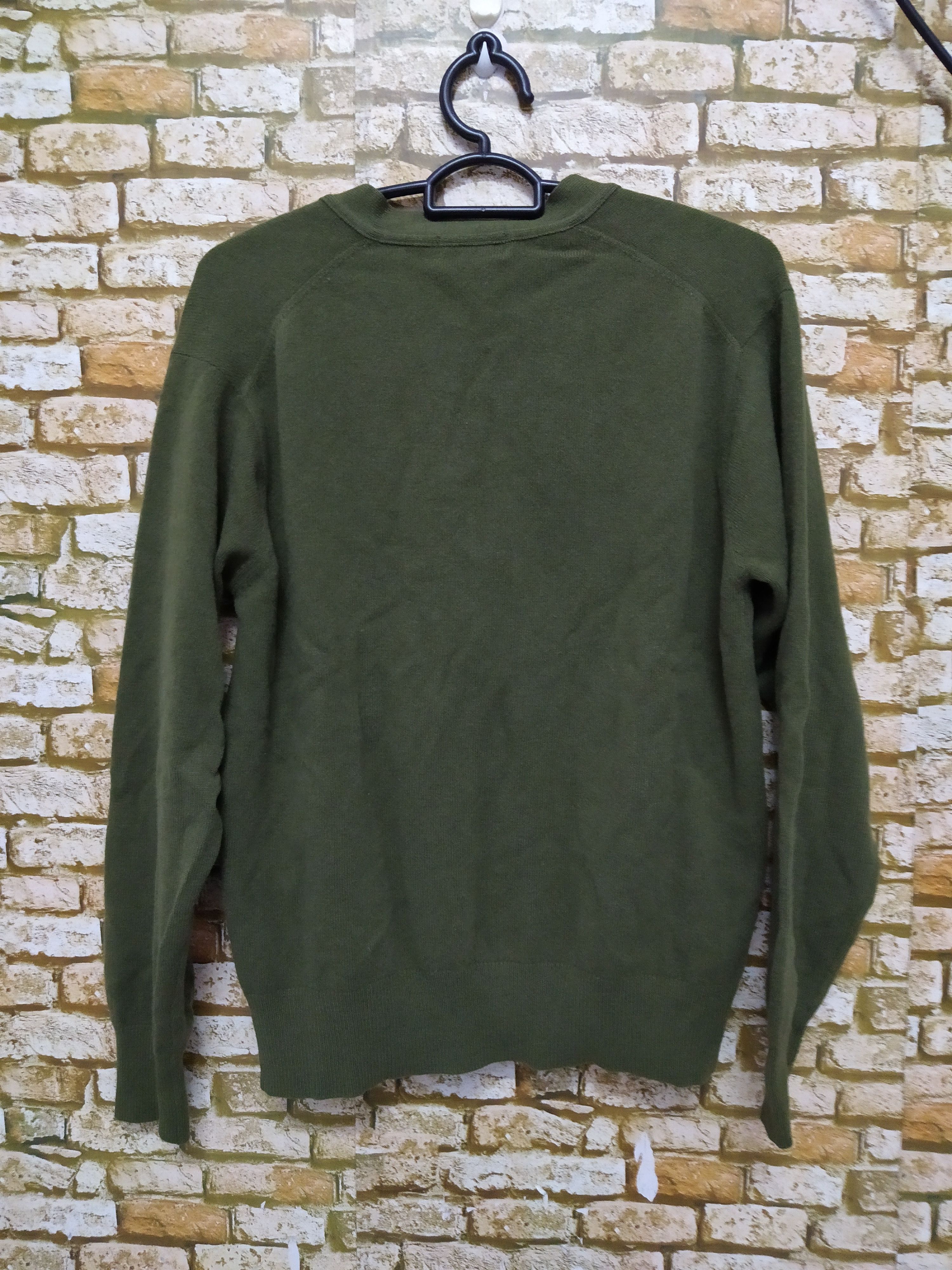 Burberry × Vintage 90s BURBERRYS LAMBSWOOL KNITWEAR SWEATER CARDIGAN B734) Size US M / EU 48-50 / 2 - 4 Thumbnail
