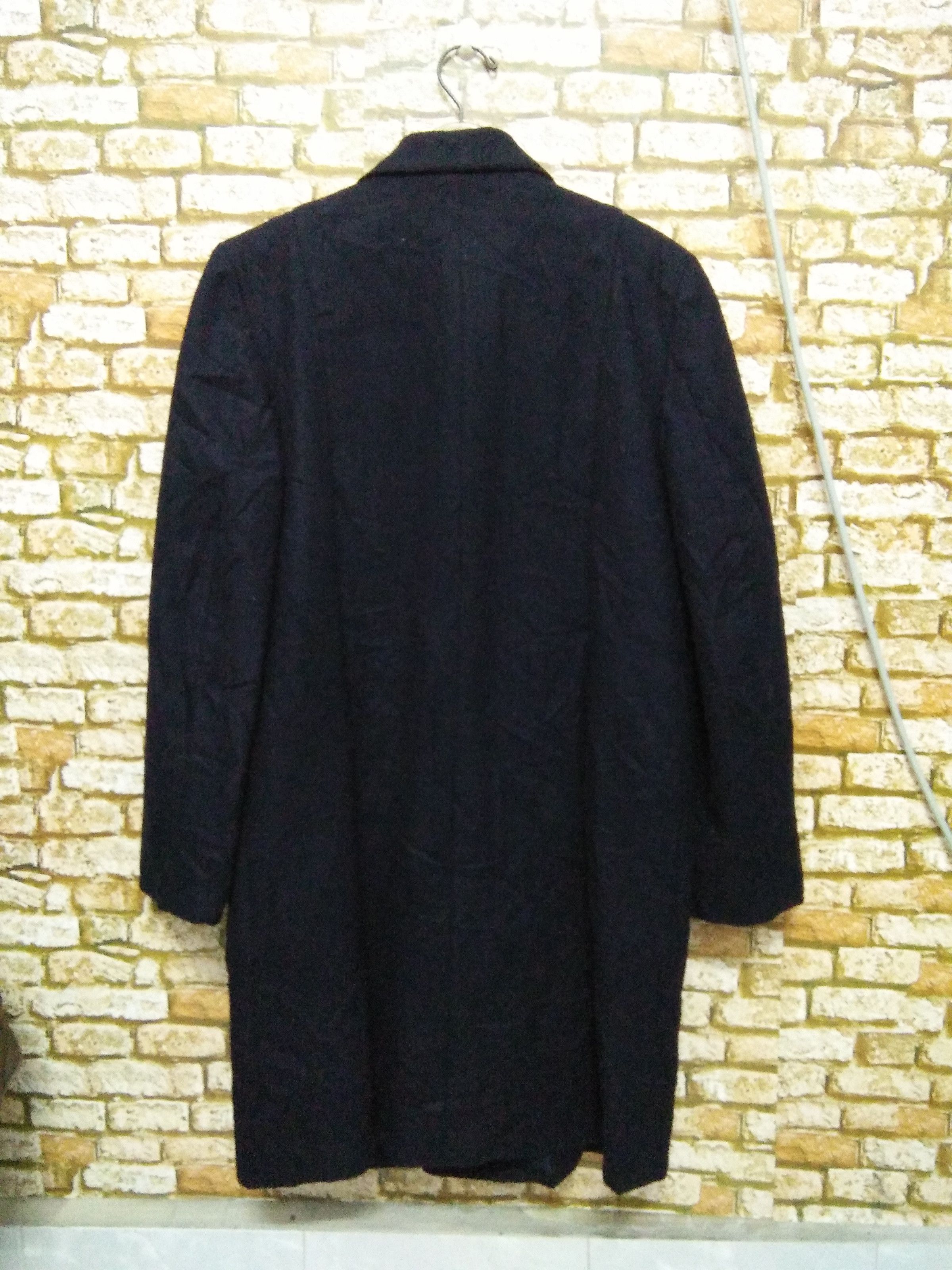 Comme des Garcons × Vintage VTG COMME DES GARCONS (BLACK TAG) TRENCH WOOL JACKET (A471) Size US S / EU 44-46 / 1 - 3 Thumbnail
