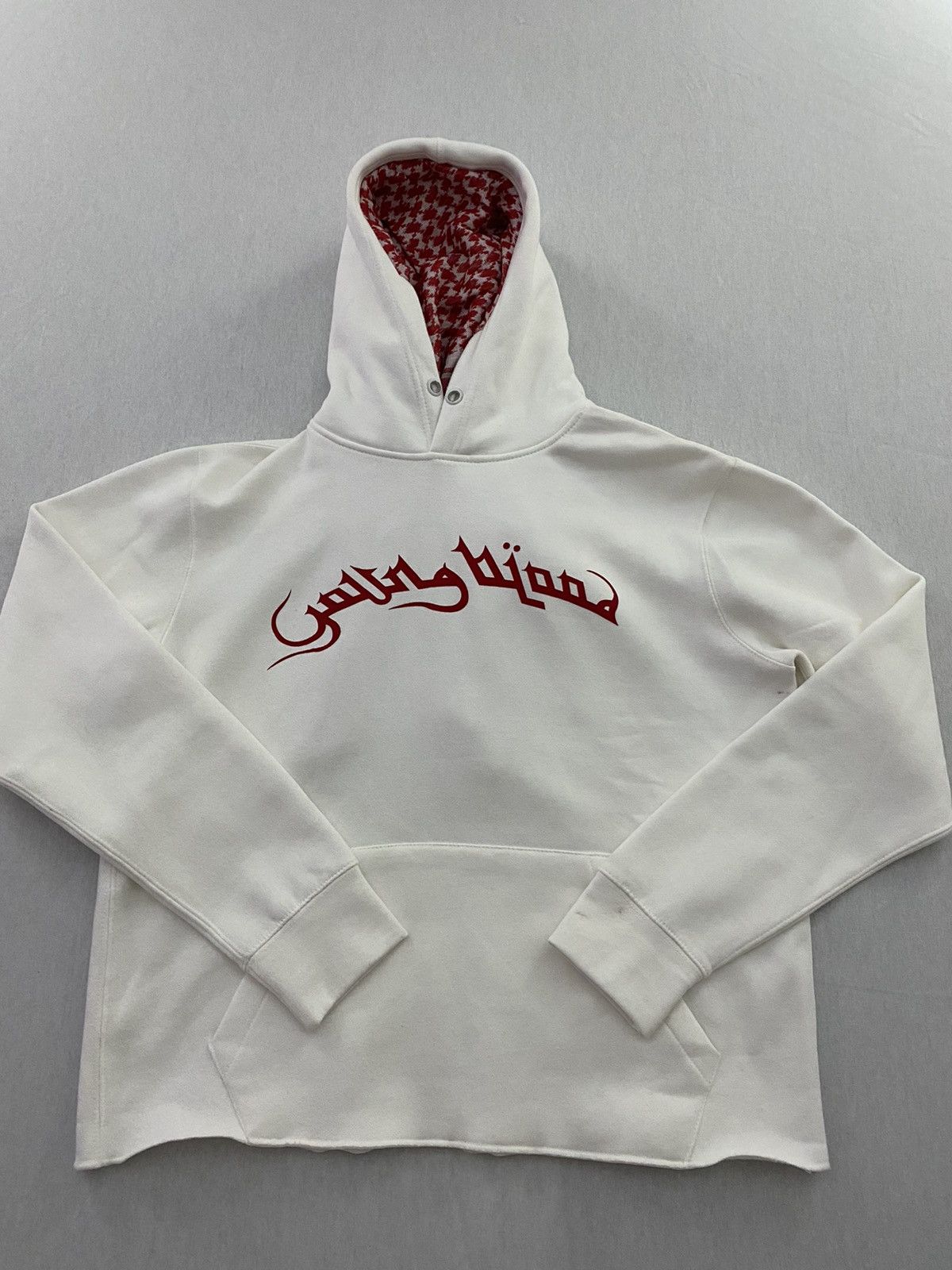 Velour Scars Scarf Hoodie