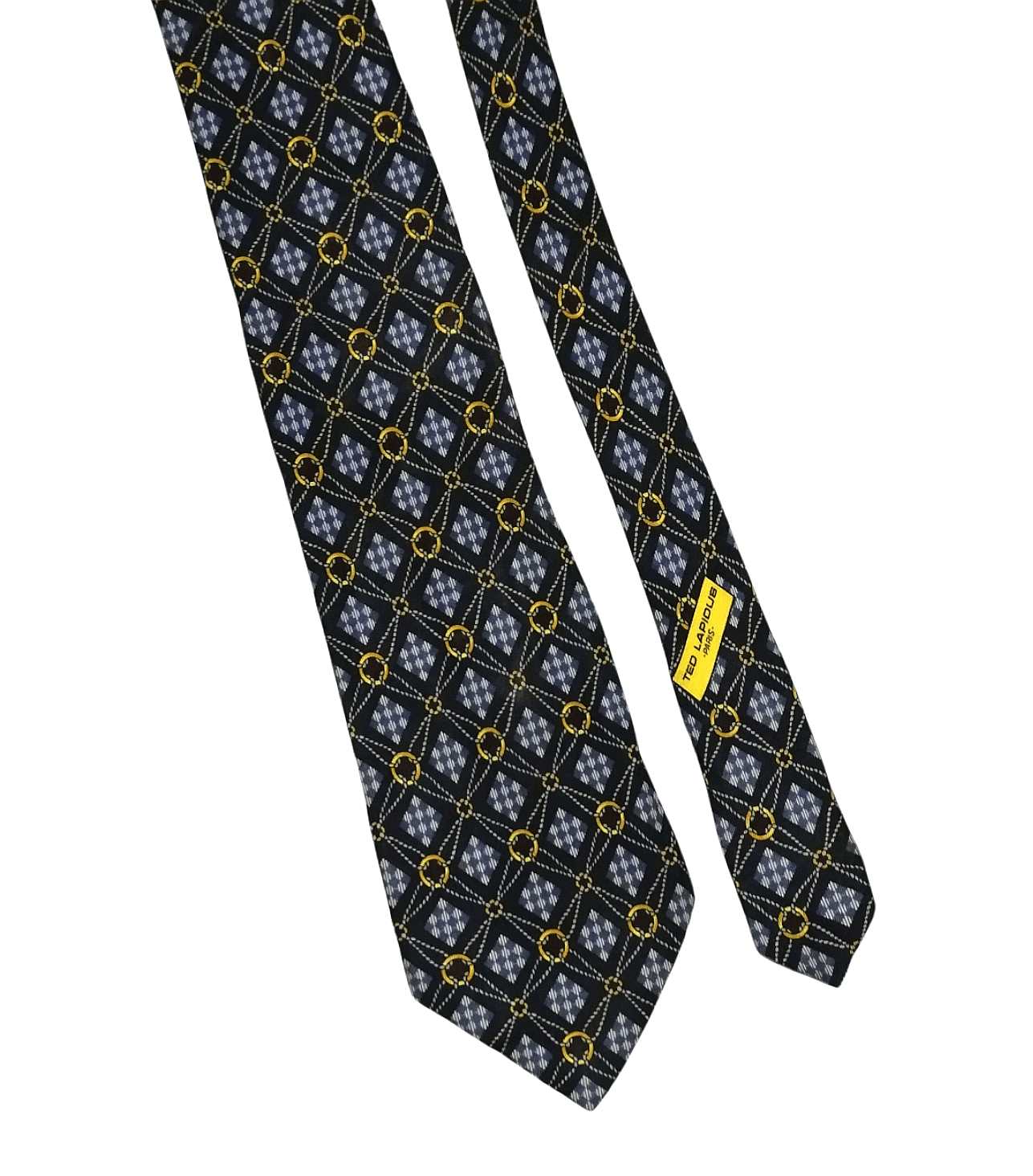 TED LAPIDUS Ted Ladipus Paris Silk Necktie Made Italy Luxury fashion Size ONE SIZE - 3 Thumbnail
