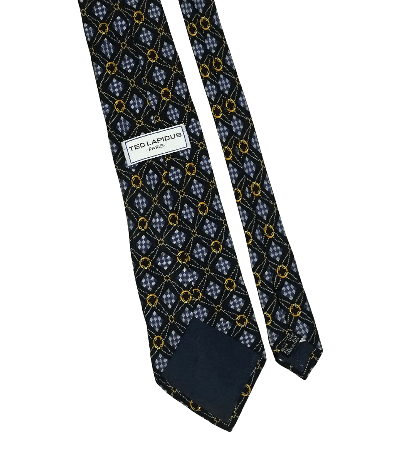 TED LAPIDUS Ted Ladipus Paris Silk Necktie Made Italy Luxury fashion Size ONE SIZE - 4 Thumbnail