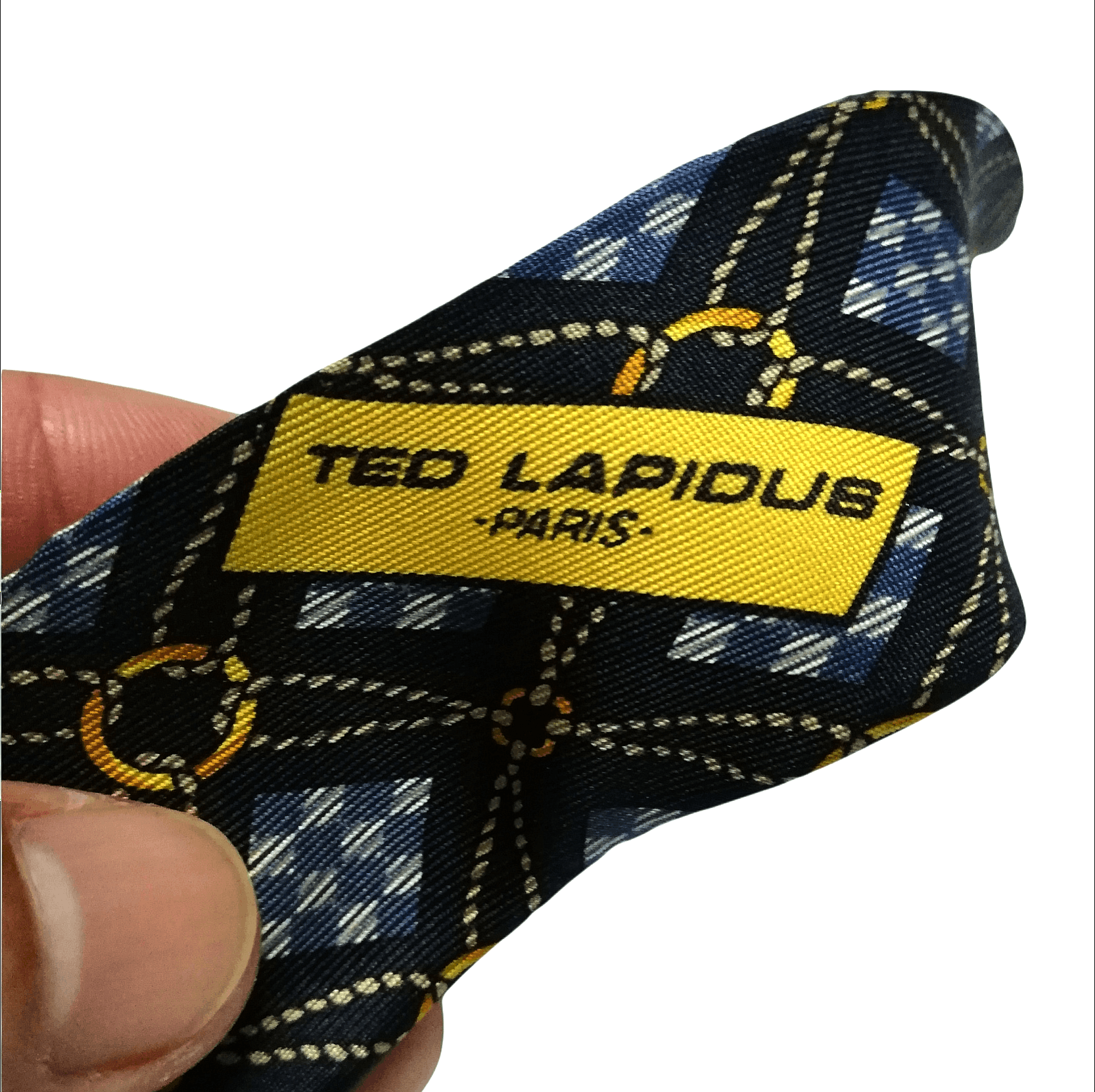 TED LAPIDUS Ted Ladipus Paris Silk Necktie Made Italy Luxury fashion Size ONE SIZE - 7 Thumbnail