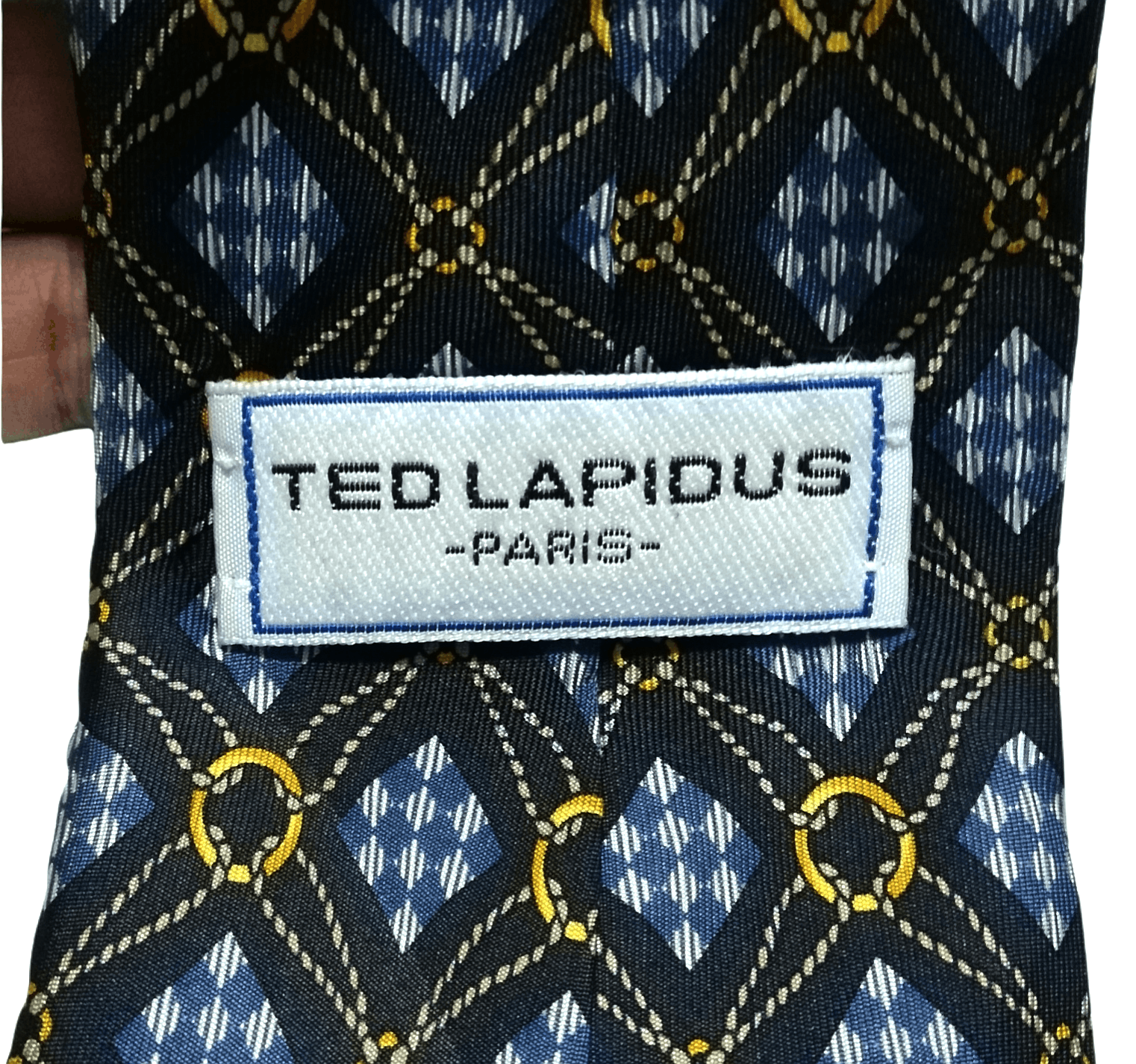 TED LAPIDUS Ted Ladipus Paris Silk Necktie Made Italy Luxury fashion Size ONE SIZE - 5 Thumbnail