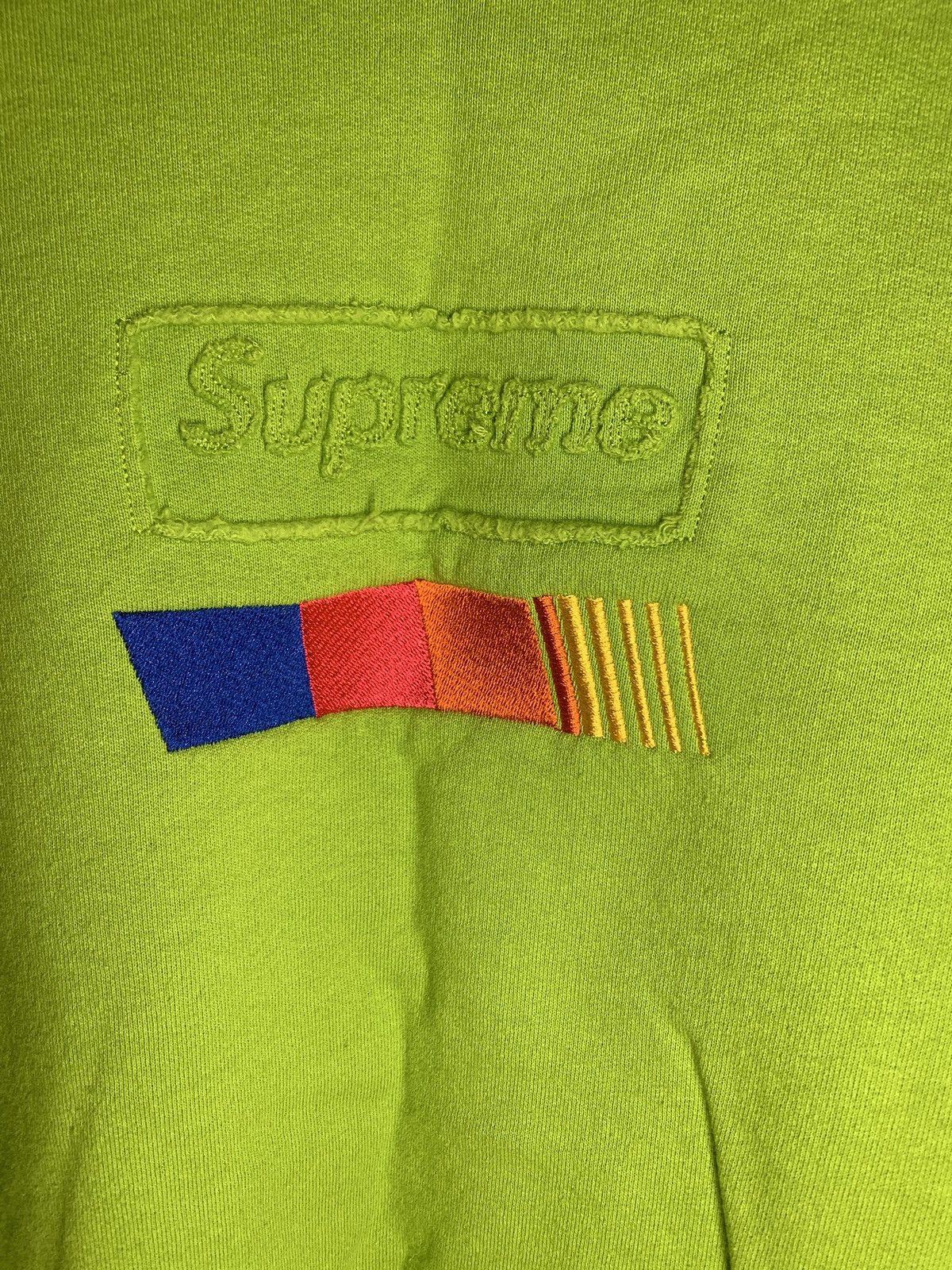 Supreme Lord Fubu custom Acid Green Supreme box logo Size US M / EU 48-50 / 2 - 7 Thumbnail