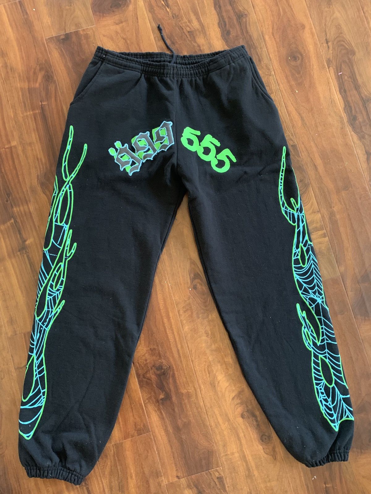 Spider Worldwide SPIDER X JUICE WRLD SWEATPANTS Grailed