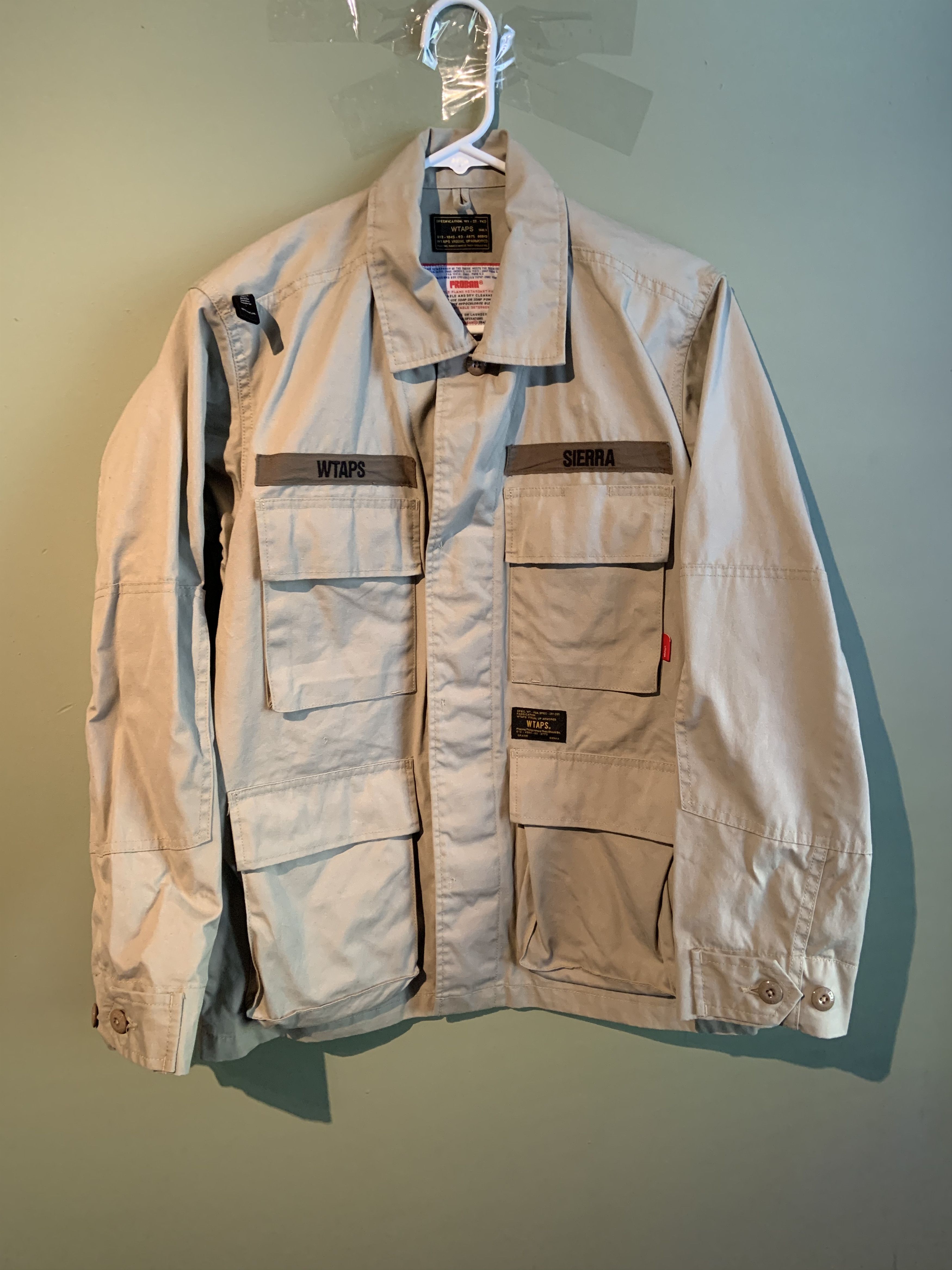 Wtaps Jungle LS Shirt Proban Fire Retardant | Grailed