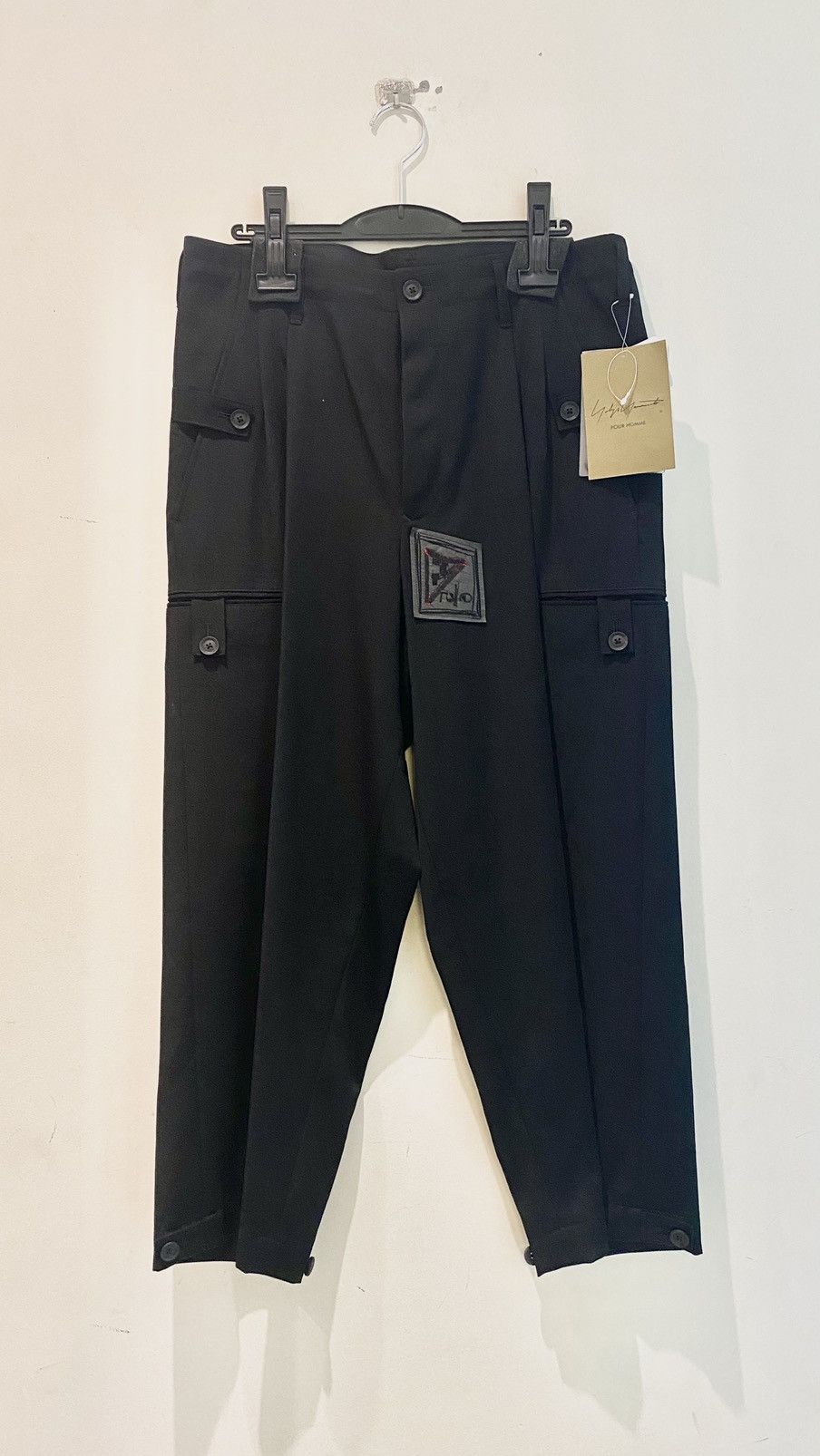 パンツ vintage y's for men work pants YOHJI YAMAMOTO Y's for Men 90s 3-Tuck Side Stripe Slacks
