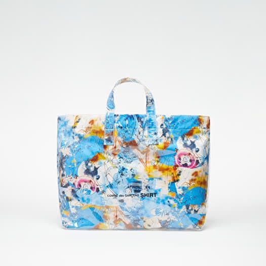 Comme des Garçons Shirt x Futura Blue Tote Bag