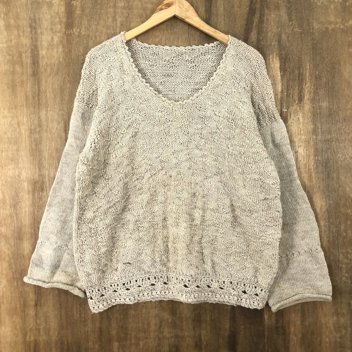 Aran Isles Knitwear × Japanese Brand × Vintage Japanese Brand Brown Knitwear #020 Size US M / EU 48-50 / 2 - 3 Thumbnail