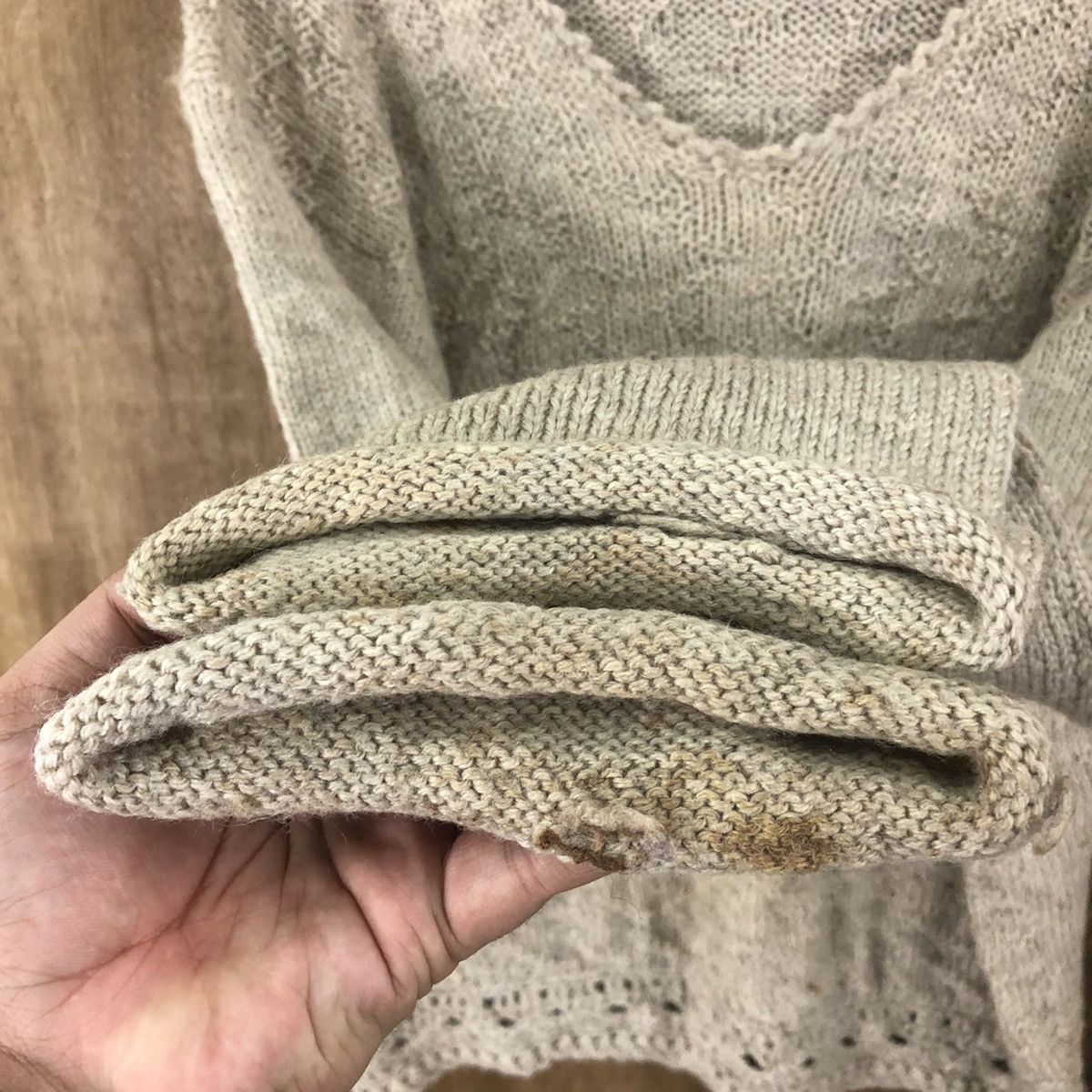 Aran Isles Knitwear × Japanese Brand × Vintage Japanese Brand Brown Knitwear #020 Size US M / EU 48-50 / 2 - 4 Thumbnail
