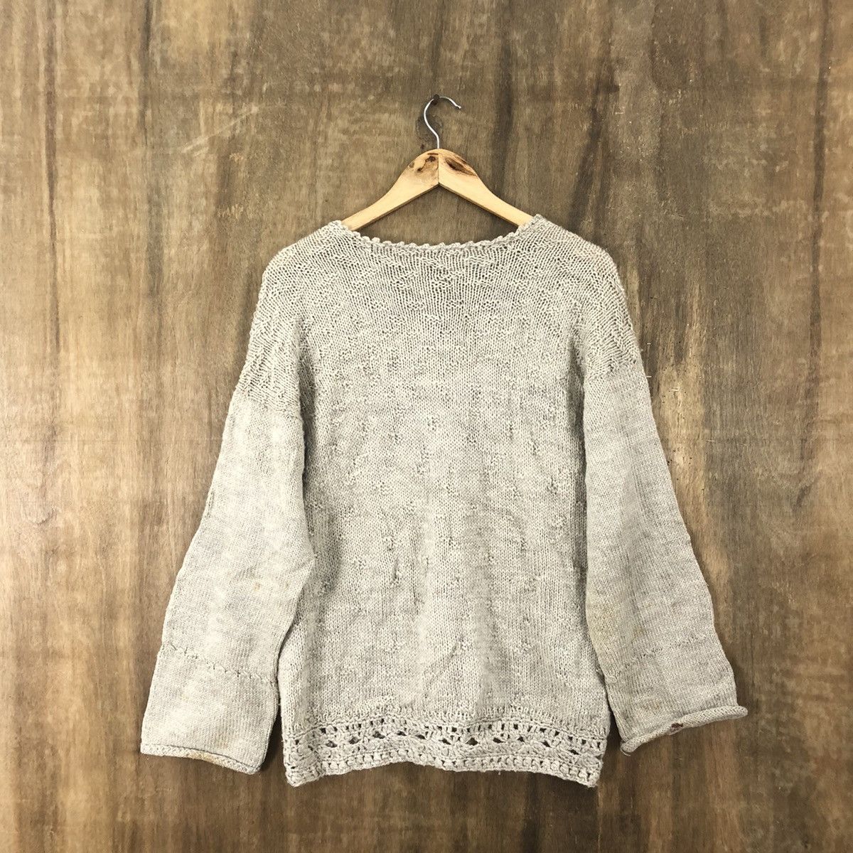 Aran Isles Knitwear × Japanese Brand × Vintage Japanese Brand Brown Knitwear #020 Size US M / EU 48-50 / 2 - 5 Thumbnail