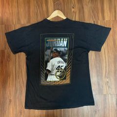 Vintage 1990s Nike Michael Jordan #23 White Baseball Jersey Sz. S