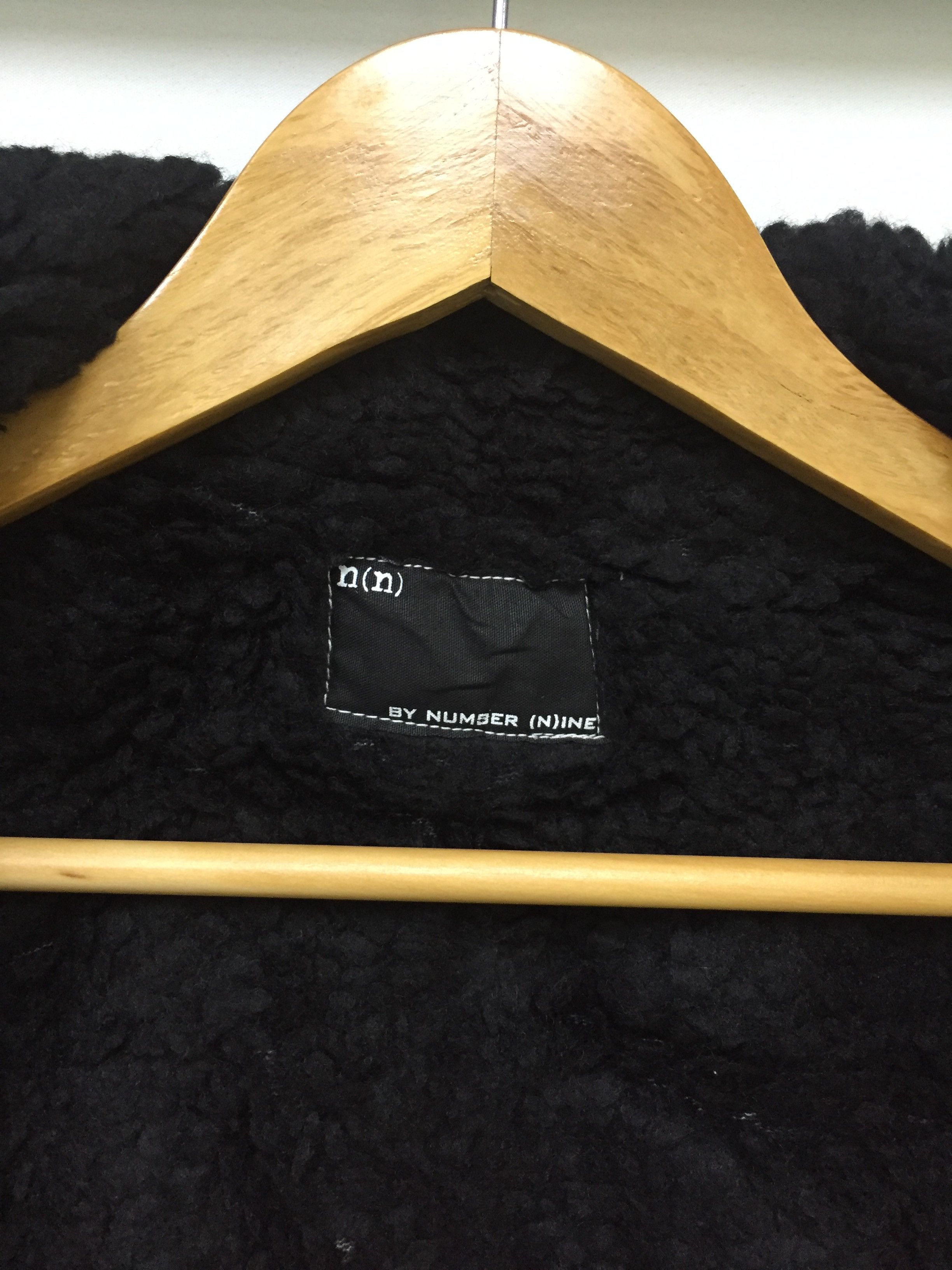 Number (N)ine AW2009 Flannel shadow Sherpa Jacket Size US M / EU 48-50 / 2 - 10 Thumbnail