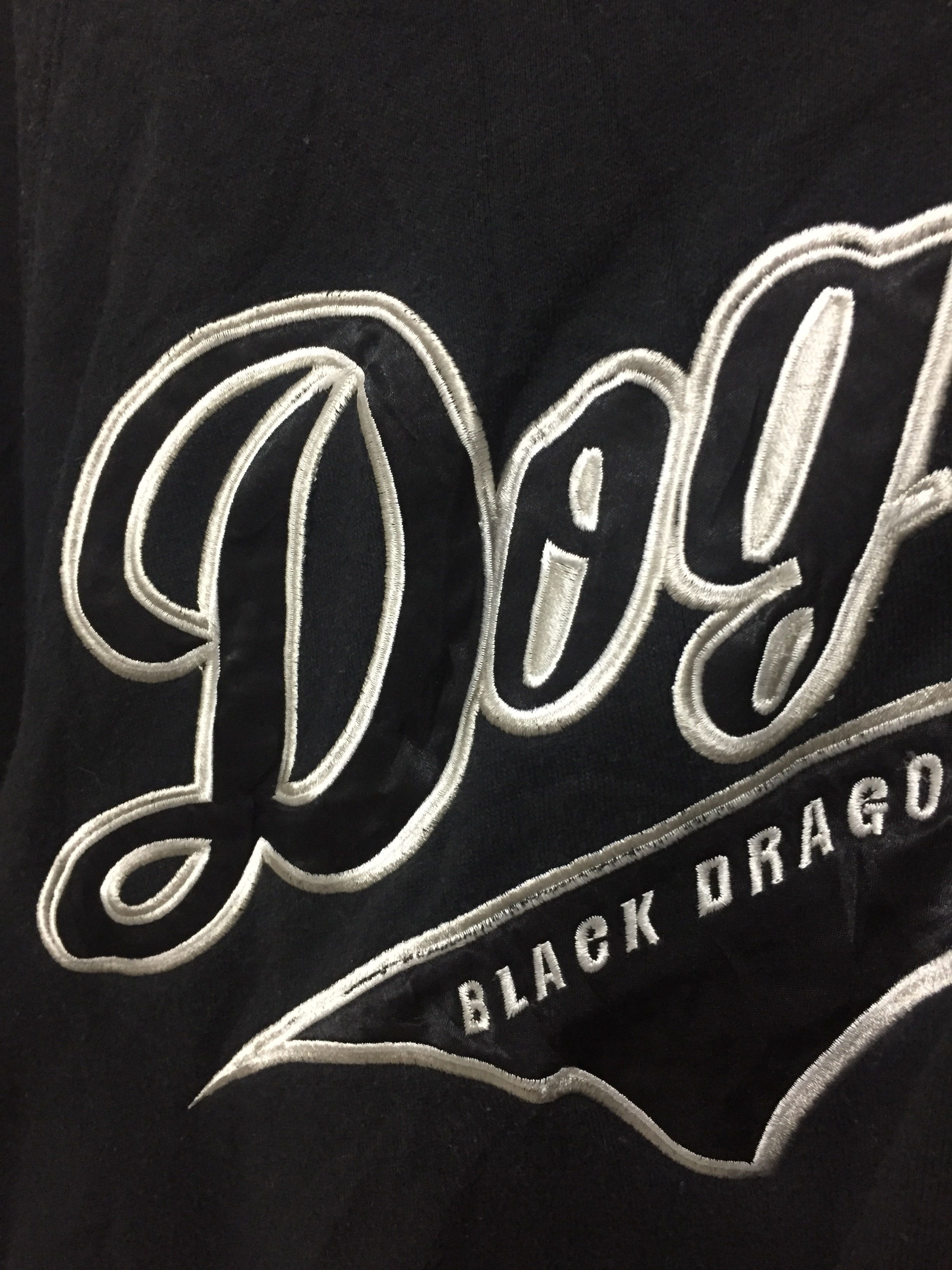 Dogtown 2000s Black Dragon Snap button fur hoodie Size US XL / EU 56 / 4 - 10 Thumbnail