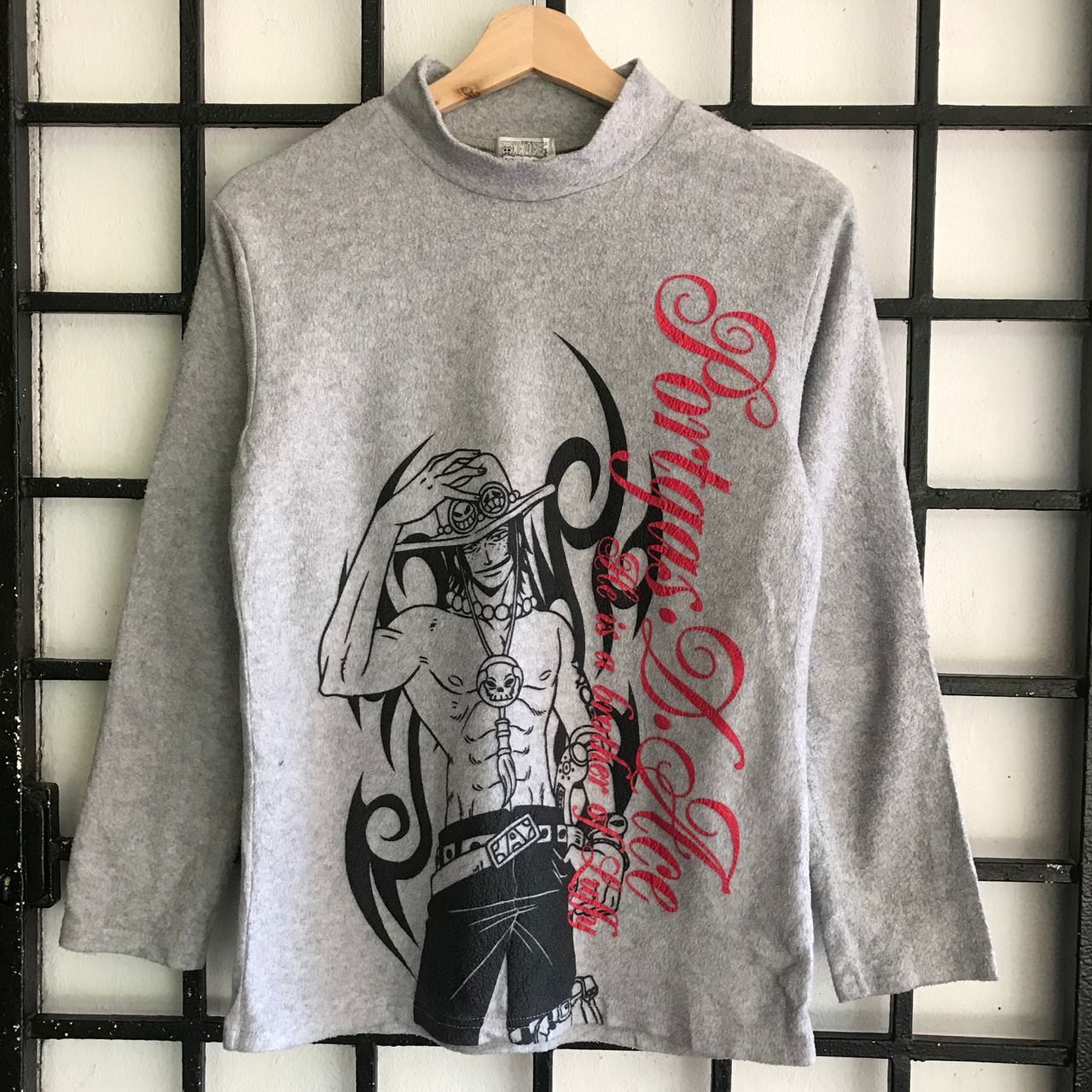 Anime 🔥Vtg Portgas D Ace ONE PIECE Japanese Anima Rare Shirt Size US S / EU 44-46 / 1 - 1 Thumbnail