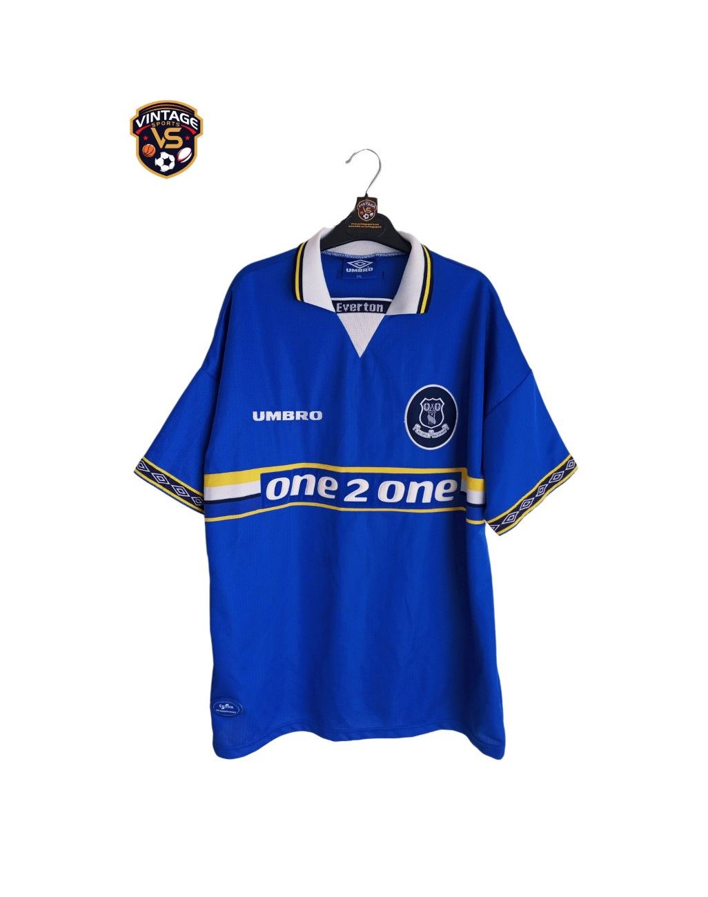 Maillot Everton FC 1992-94 Vintage | Authentique Umbro Rétro – SUPPORTER ID