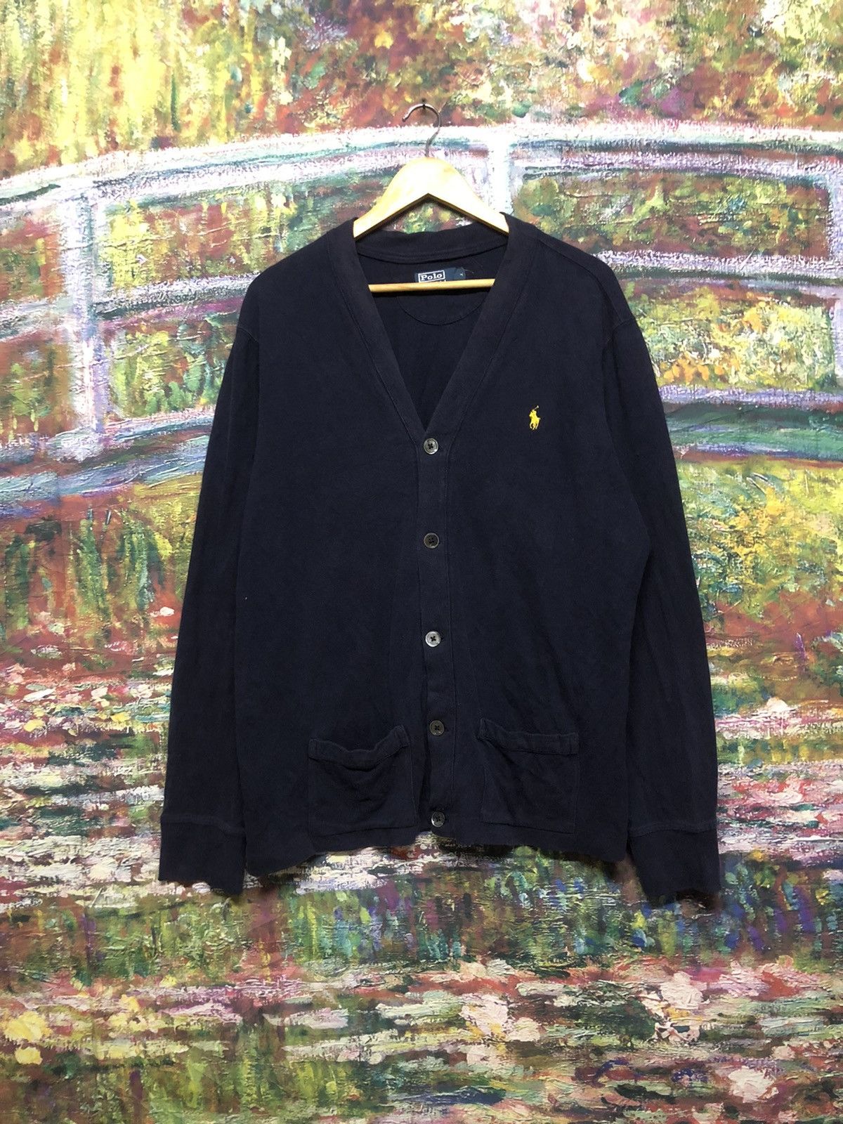 Ralph lauren men V- neck cardigan sweater