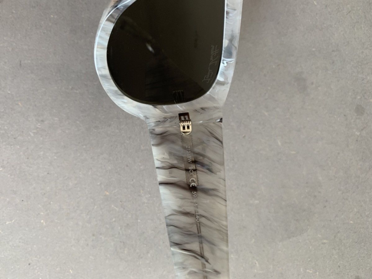 Louis Vuitton Louis Vuitton white silver marble Selby sunglasses Size ONE SIZE - 6 Thumbnail