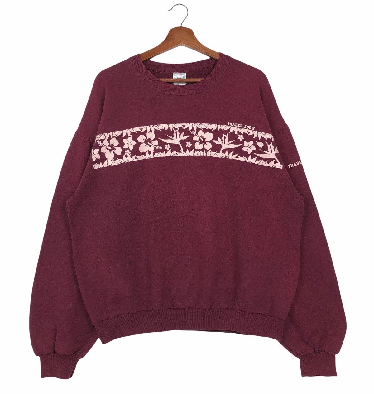 Unisex Sweatshirt Vintage Sweatshirt Trader Joe's Crewneck